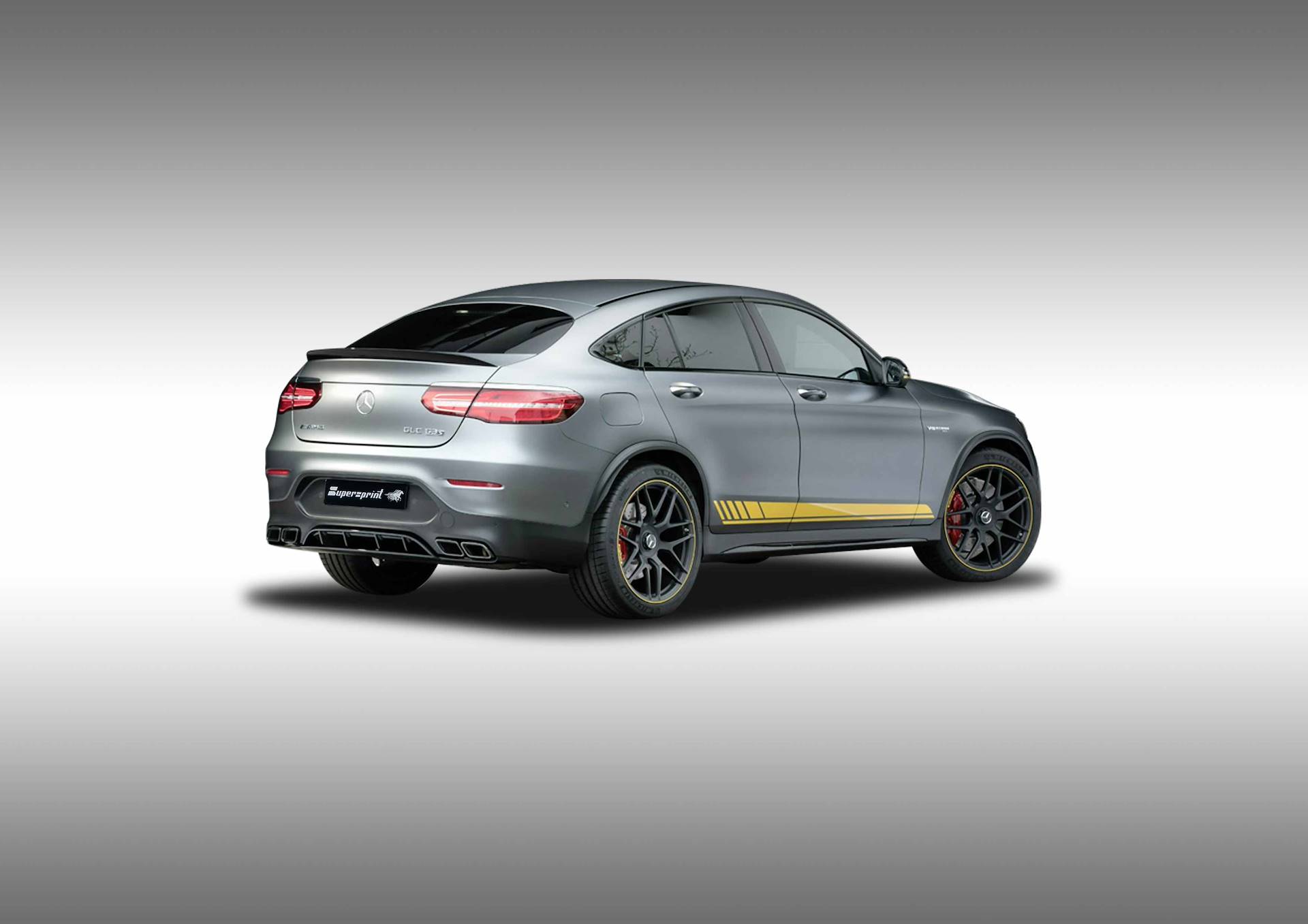 Supersprint Auspuff für MERCEDES C253 GLC 63 S Edition 1 AMG Coupè 4-Matic (4.0i V8 Bi-Turbo 510 PS) 2017 ->