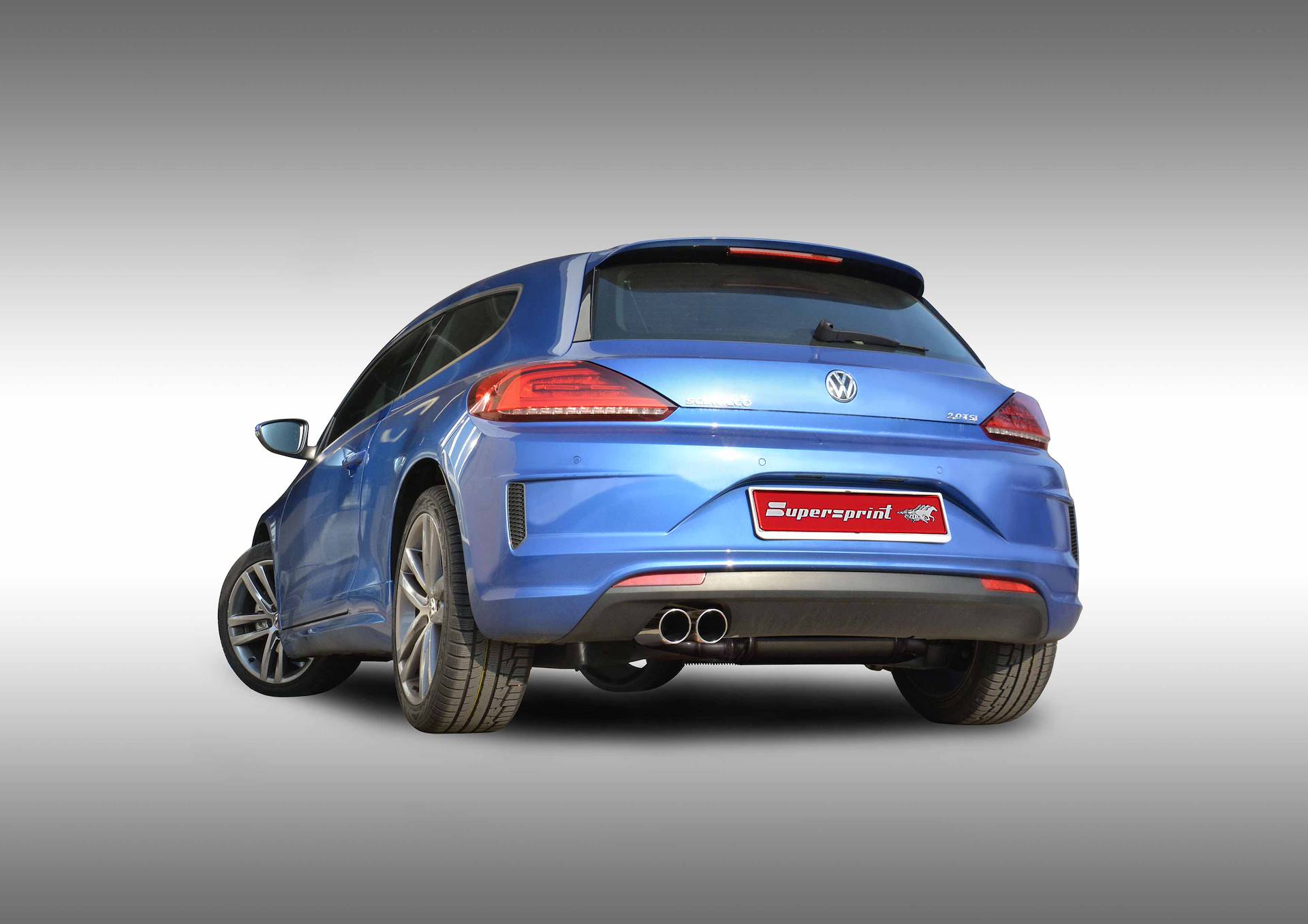 Supersprint Auspuff für VW SCIROCCO 2.0 TSI (180 PS - 220 PS) 2015 -> 2017
