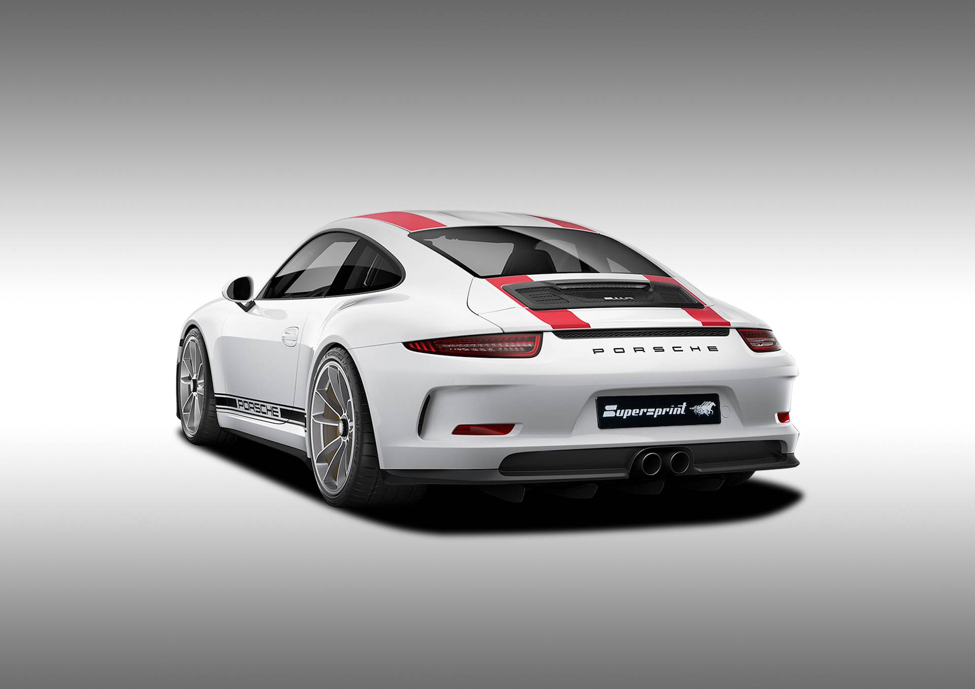 Supersprint Auspuff für PORSCHE 911 R 4.0i (500 PS) 2016 (Cup)