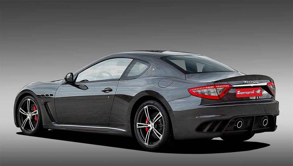 Supersprint Auspuff für MASERATI GranTurismo MC Stradale 4.7i V8 (460 PS) 2014 ->