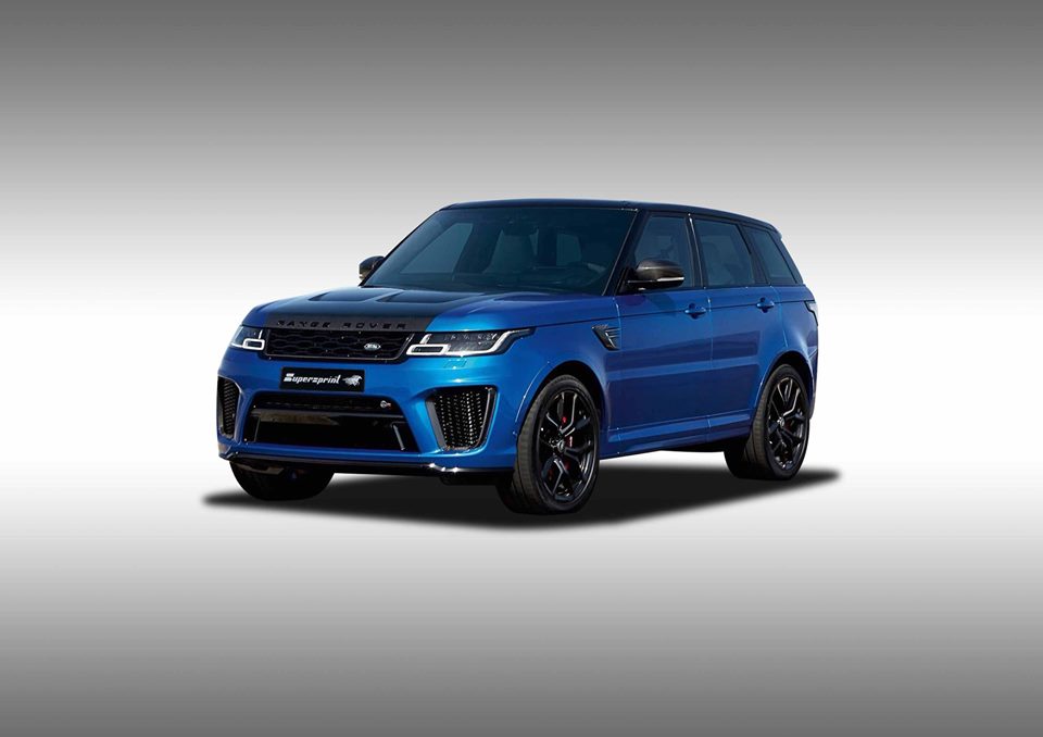 Supersprint Auspuff für RANGE ROVER SPORT SVR 5.0i V8 Supercharged (575 PS) 2018 ->