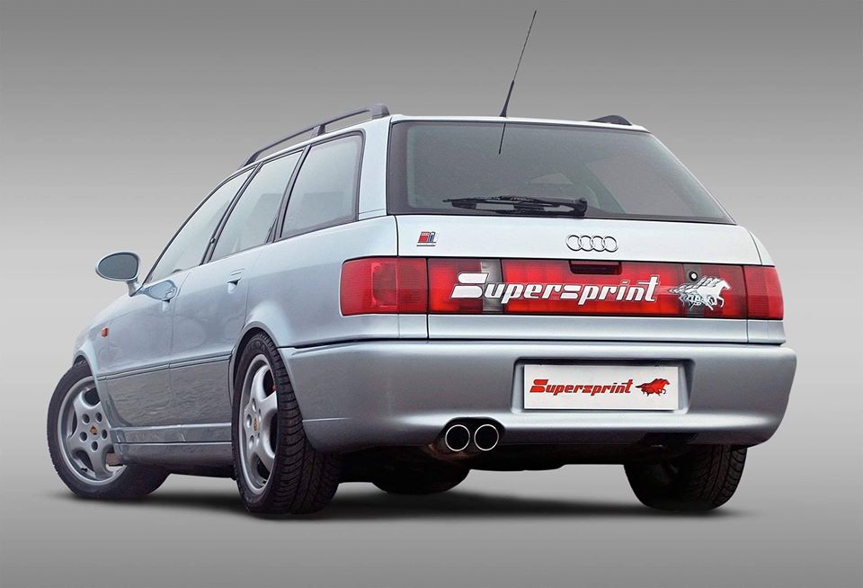 Supersprint Auspuff für AUDI RS2 Avant 2.2i Turbo Quattro (315 PS) '94 -> '96