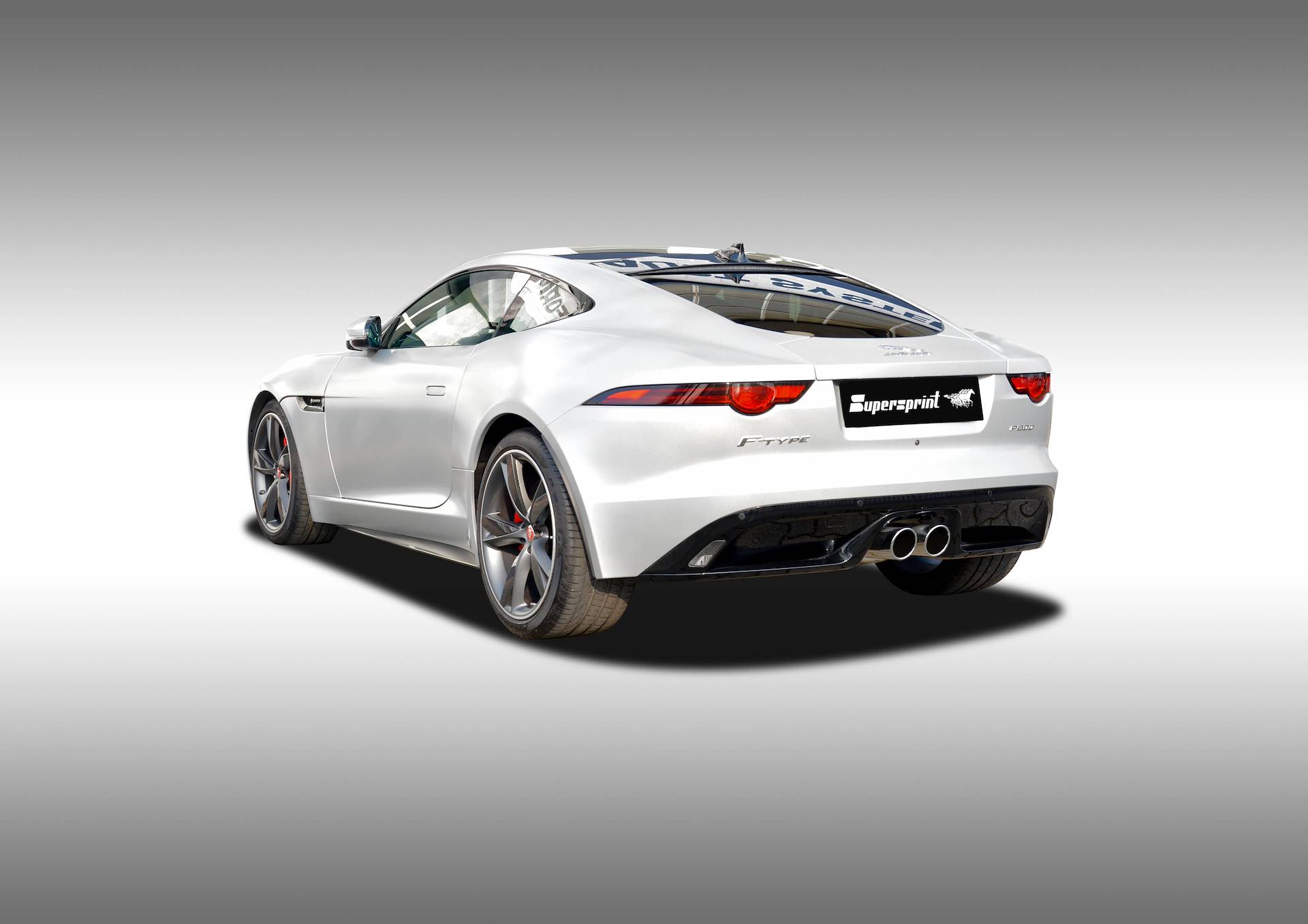 Supersprint Auspuff für JAGUAR F-Type P300 Coupè / Convertible (2.0L - 300 PS) 2018 ->