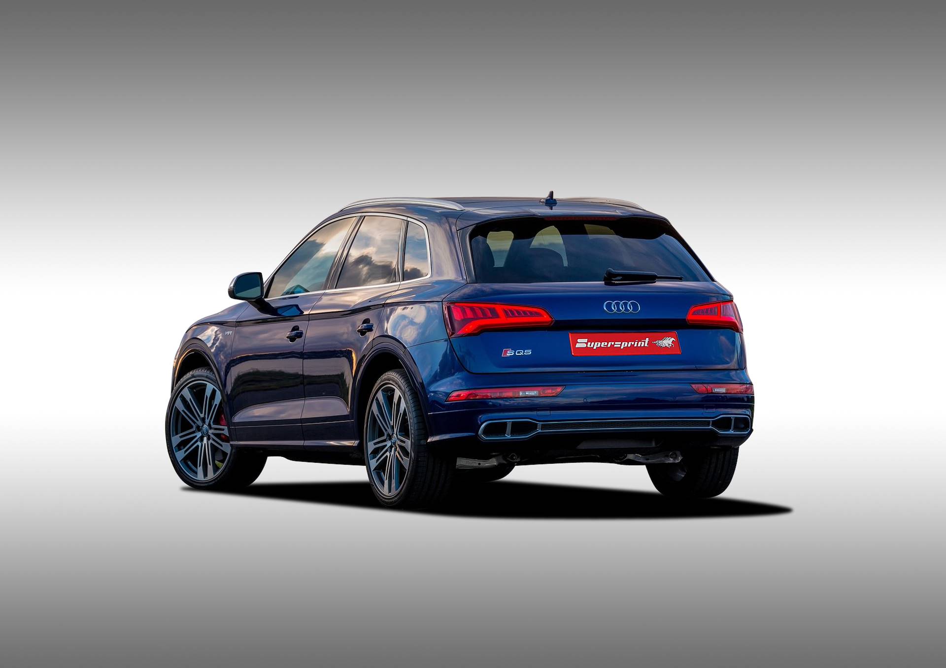 Supersprint Auspuff für AUDI SQ5 QUATTRO 3.0 TFSI V6 (354 PS) 2017 -> (mit Klappe)