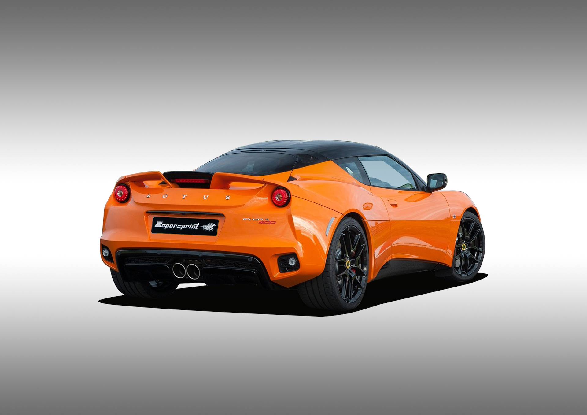 Supersprint Auspuff für LOTUS EVORA Sport 410 3.5i V6 Supercharged (416 PS) (Mot. Toyota) 2016 -> (mit Klappe)