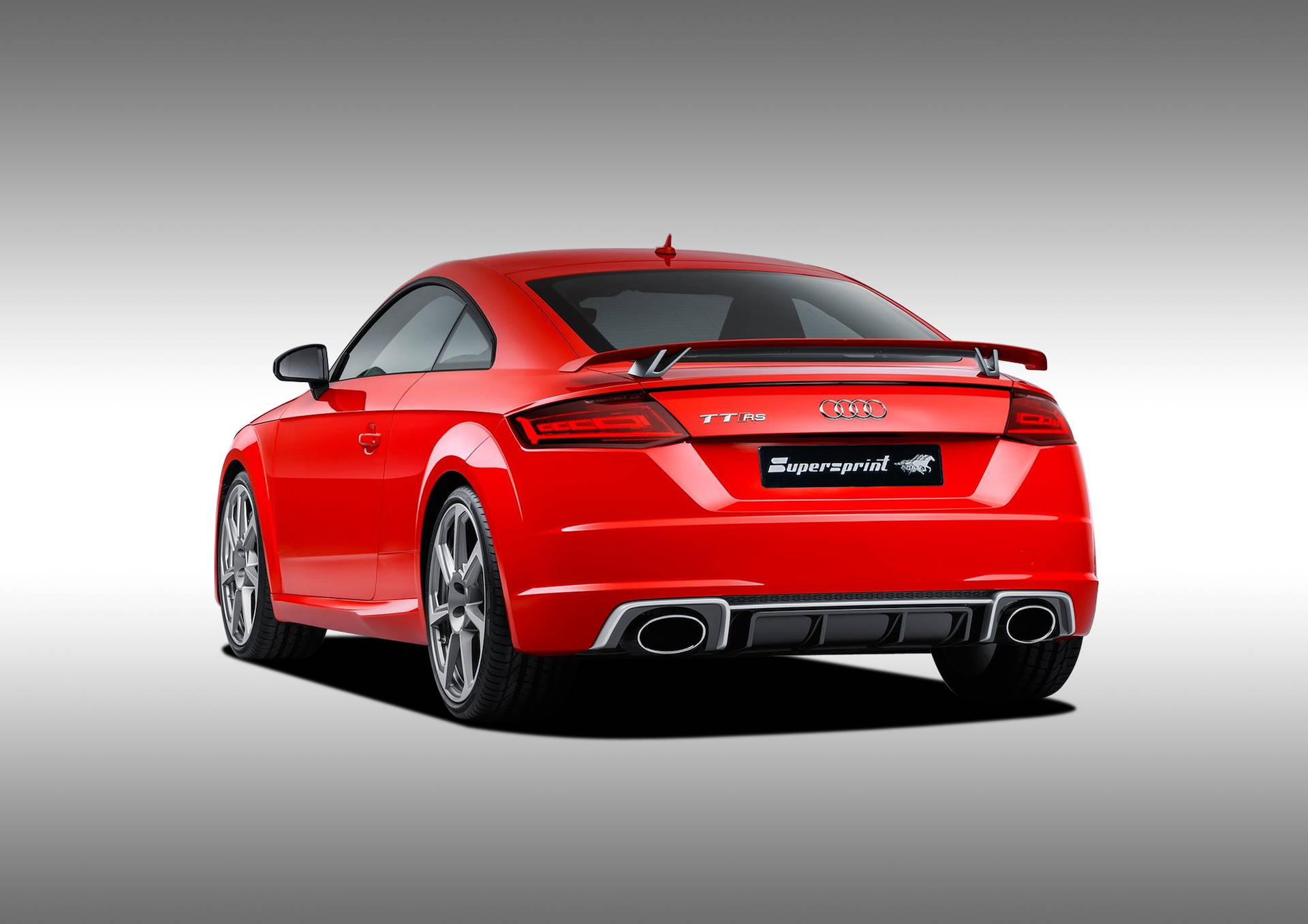 Supersprint Auspuff für AUDI TT RS QUATTRO Roadster 2.5 TFSI (400 PS) 2017 -> (mit Klappe)