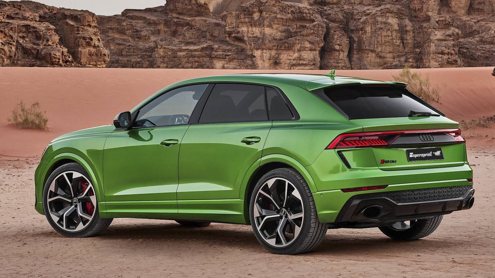 Système d'échappement Supersprint pour AUDI RS Q8 Quattro 4.0L V8 Bi-Turbo (600 Hp) 2020 -> (avec valve)