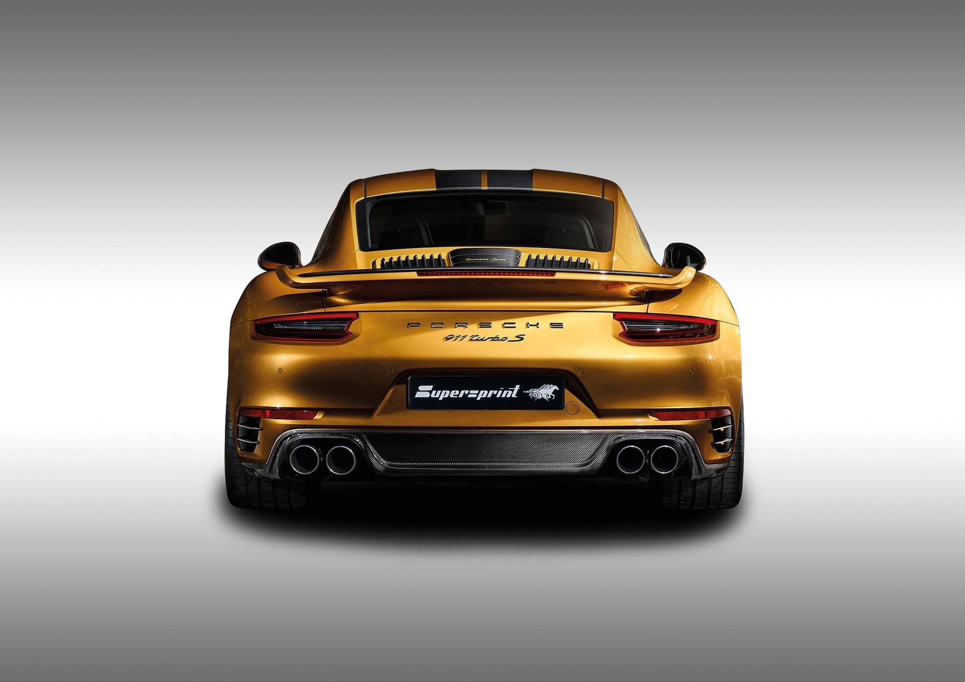Supersprint Auspuff für PORSCHE 991 Turbo S Exclusive Series 3.8i (607 Hp) 2017 ->