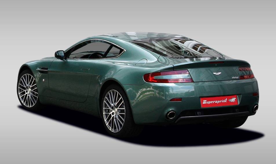 Supersprint Auspuff für ASTON MARTIN VANTAGE (Coupè / Cabrio) V8 4.3i '06 -> '08
