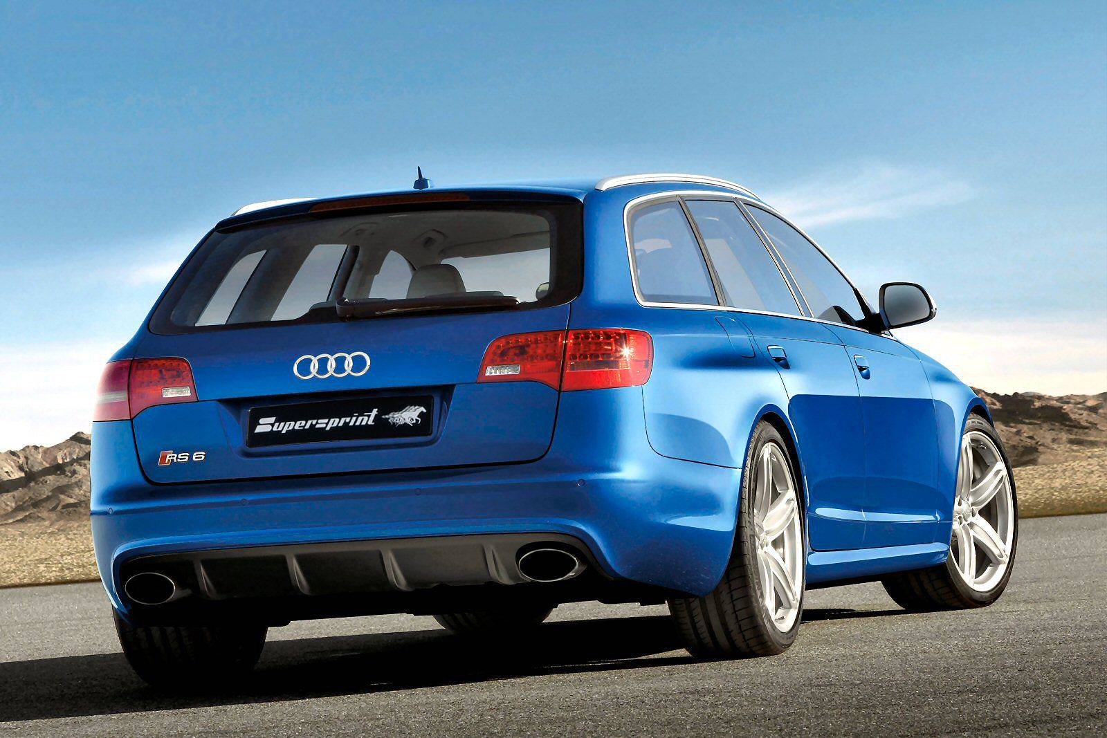 Supersprint Auspuff für AUDI A6 RS6 Quattro 5.0i Bi - turbo V10 ' 08 ->