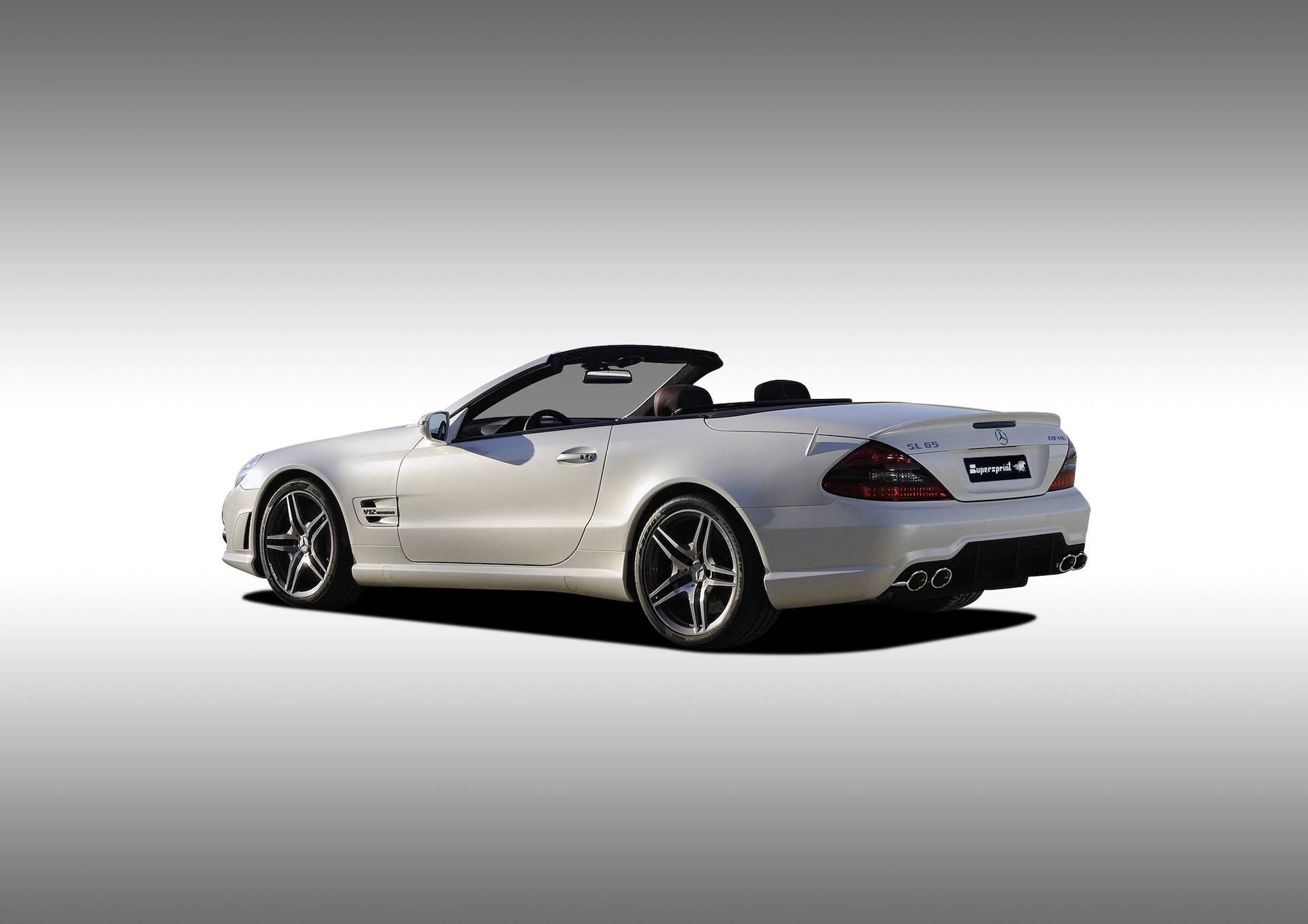 Supersprint Auspuff für MERCEDES R230 SL 65 AMG Facelift V12 Bi-Turbo (612 PS) '07 -> '11