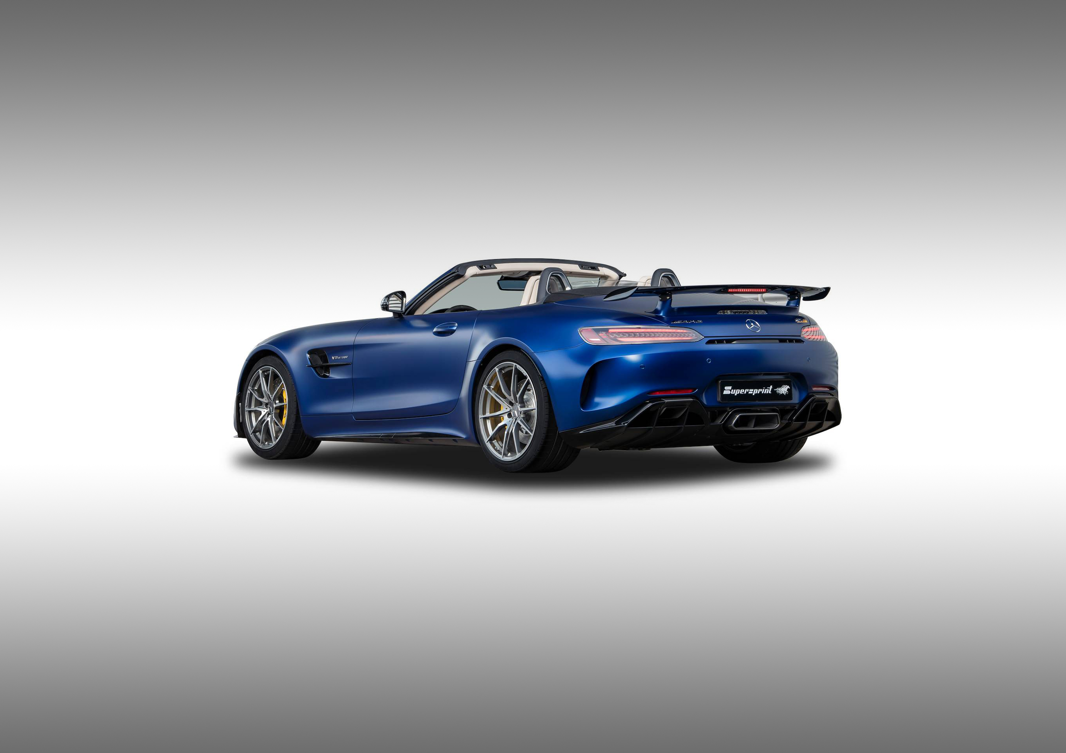 Supersprint Auspuff für MERCEDES R190 AMG GT R Roadster 4.0i V8 Bi-Turbo (585 PS) 2019 ->