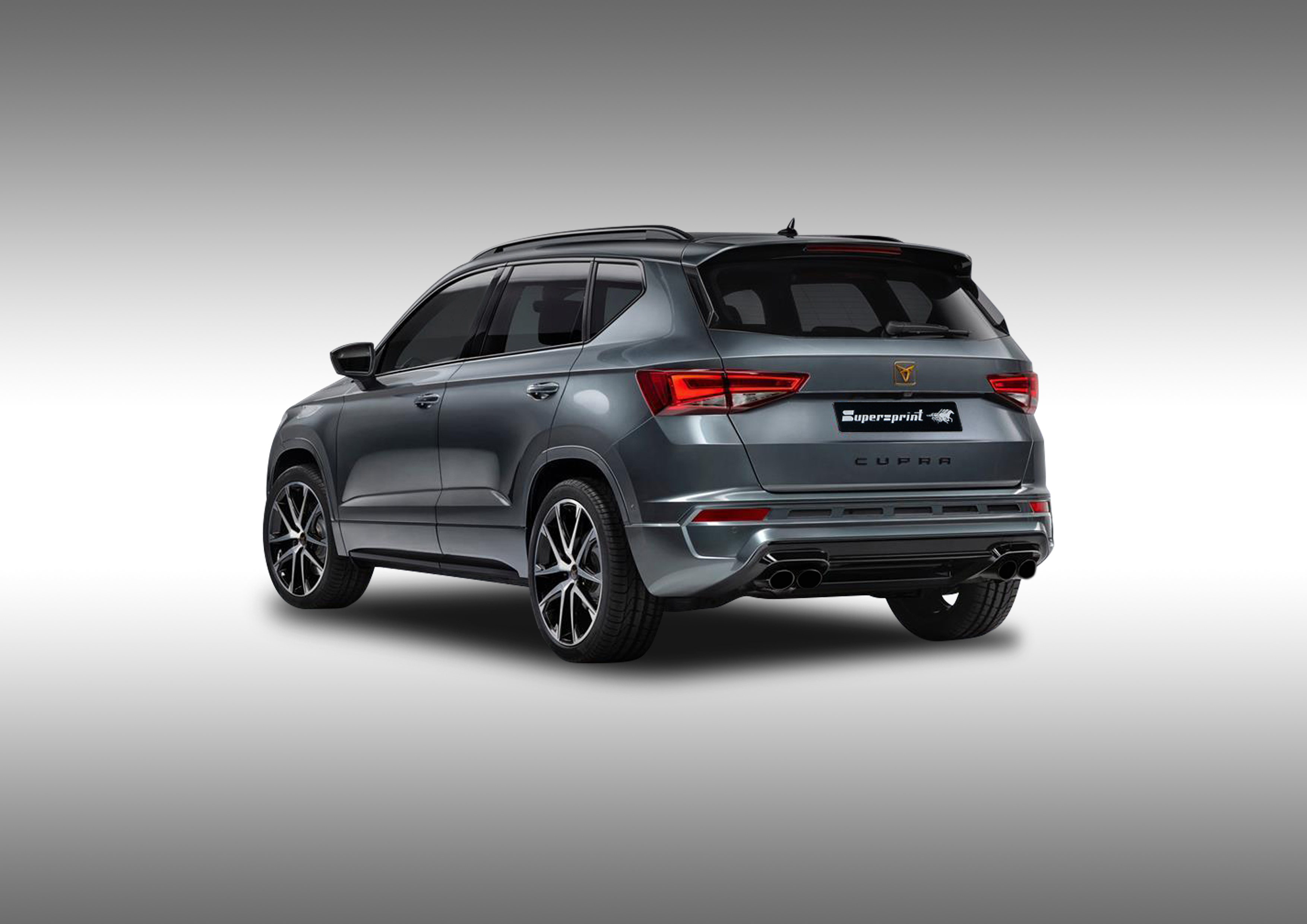 Supersprint Auspuff für SEAT ATECA 4Drive Cupra 2.0 TFSI (300 PS - Modelle mit GPF) 2019 ->Twin Pipe System