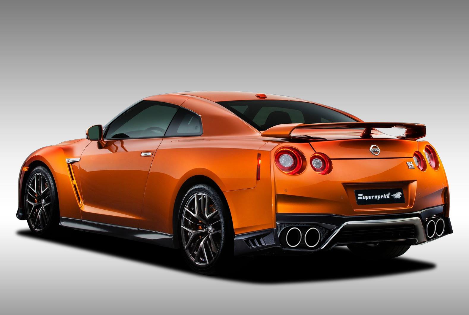 Supersprint Auspuff für NISSAN GT-R 3.8 V6 Bi-Turbo (570 PS) 2016 ->