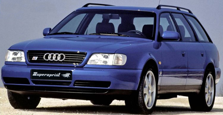 Supersprint Auspuff für AUDI S6 C4 Typ 4A QUATTRO (Limousine + Avant) 4.2i V8 (290 - 326 PS) ' 95 -> ' 96
