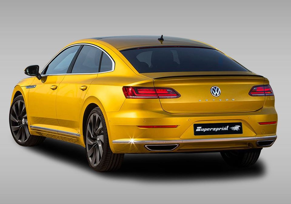 Supersprint Auspuff für VW ARTEON 4-Motion 2.0 TSI (280 PS) 2018 ->
