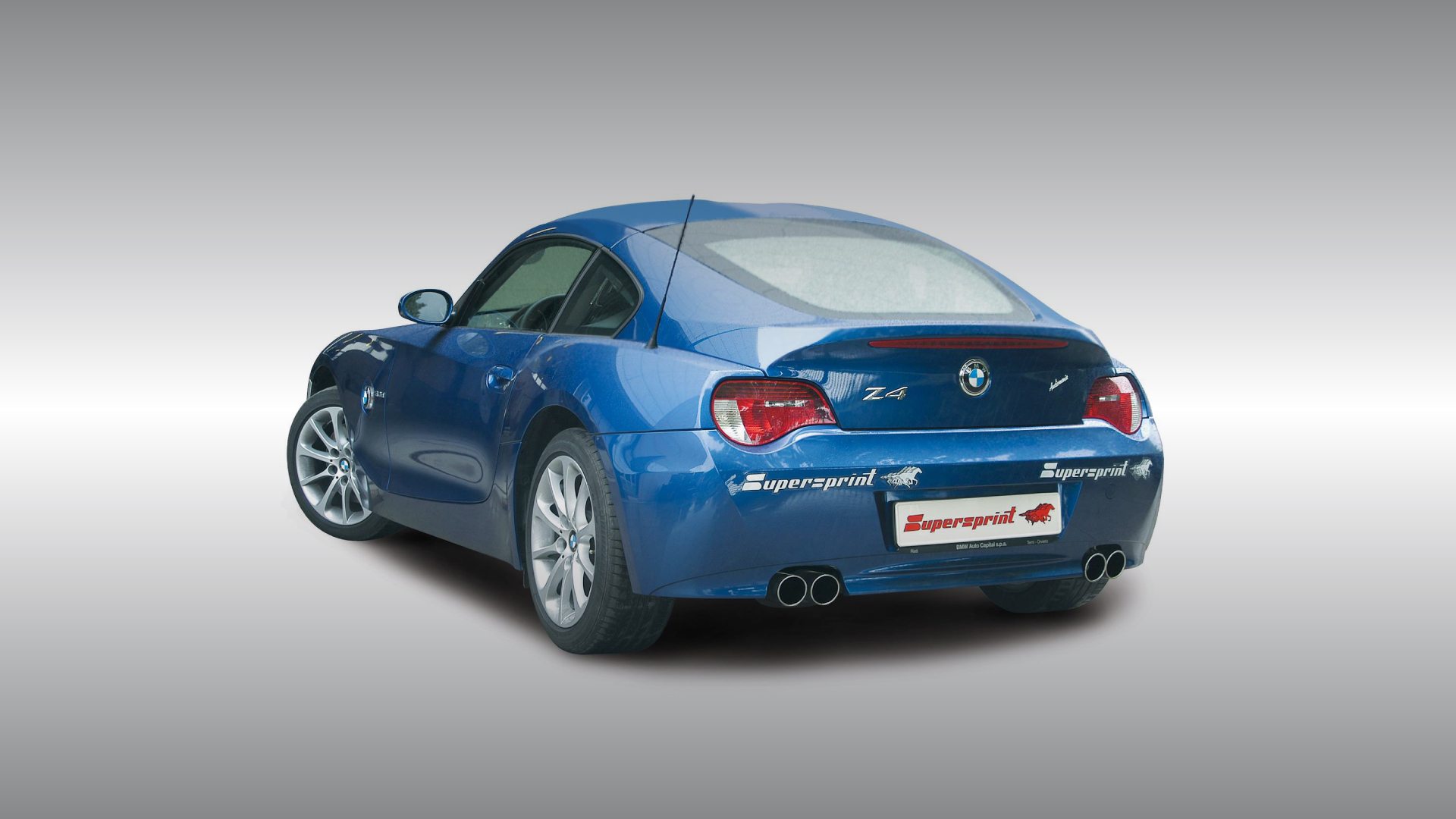 Supersprint Auspuff für BMW Z4 Roadster / Coupé LHD 3.0si (N52 Motor - 265 PS) '06 ->