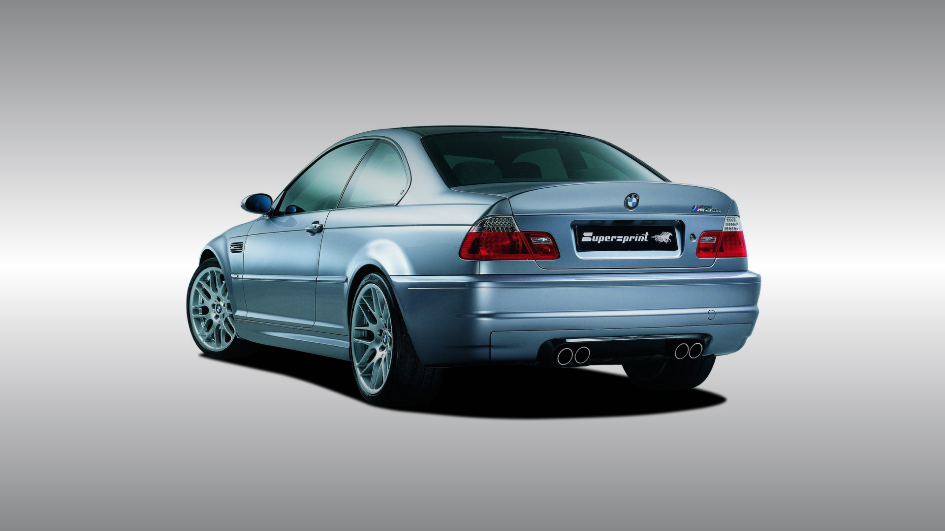 Supersprint Auspuff für BMW E46 M3 CSL 3.2i ' 03 -> (Ø63,5mm)