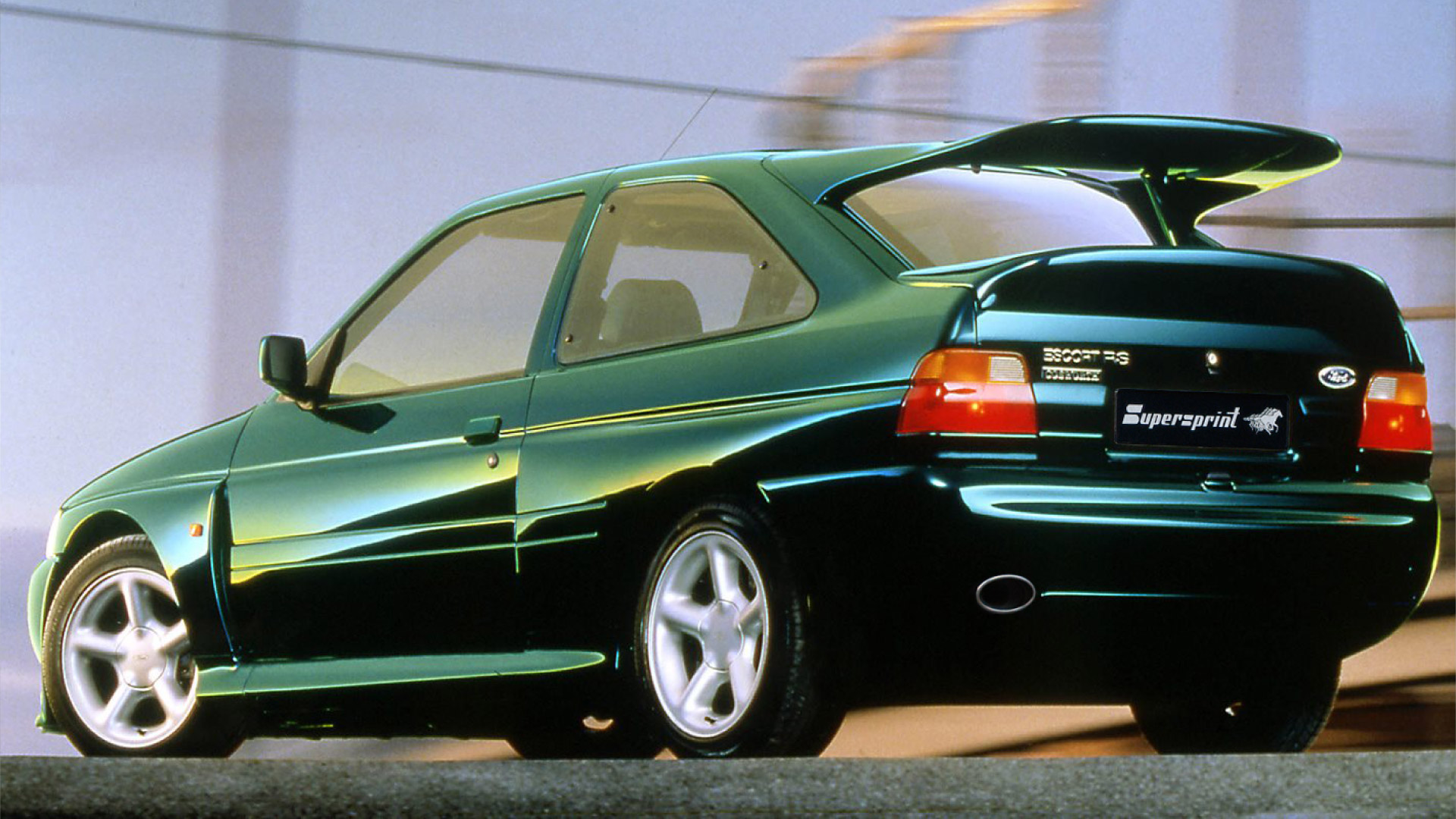Supersprint Auspuff für FORD ESCORT RS COSWORTH 4x4 (220 PS) '92 ->'96