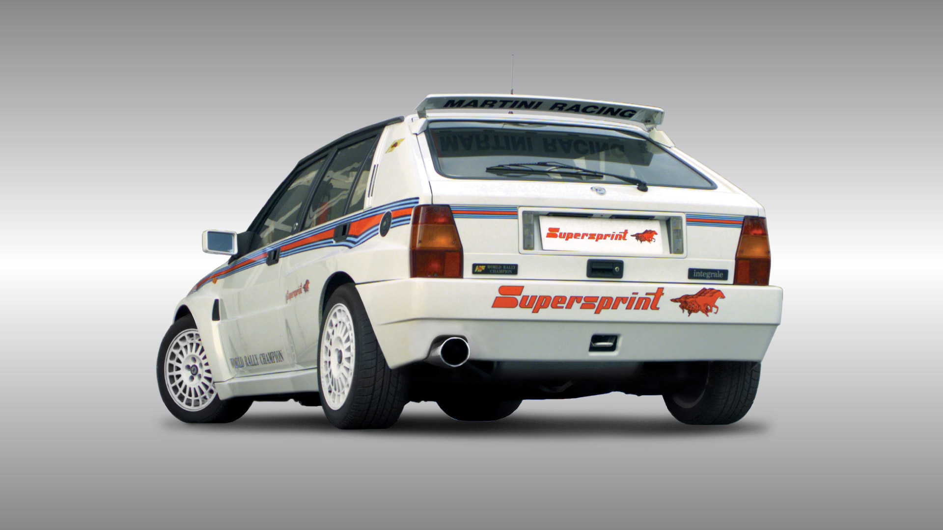 Supersprint Auspuff für LANCIA DELTA 2.0 HF Integrale Evoluzione Kat. ' 92 ->