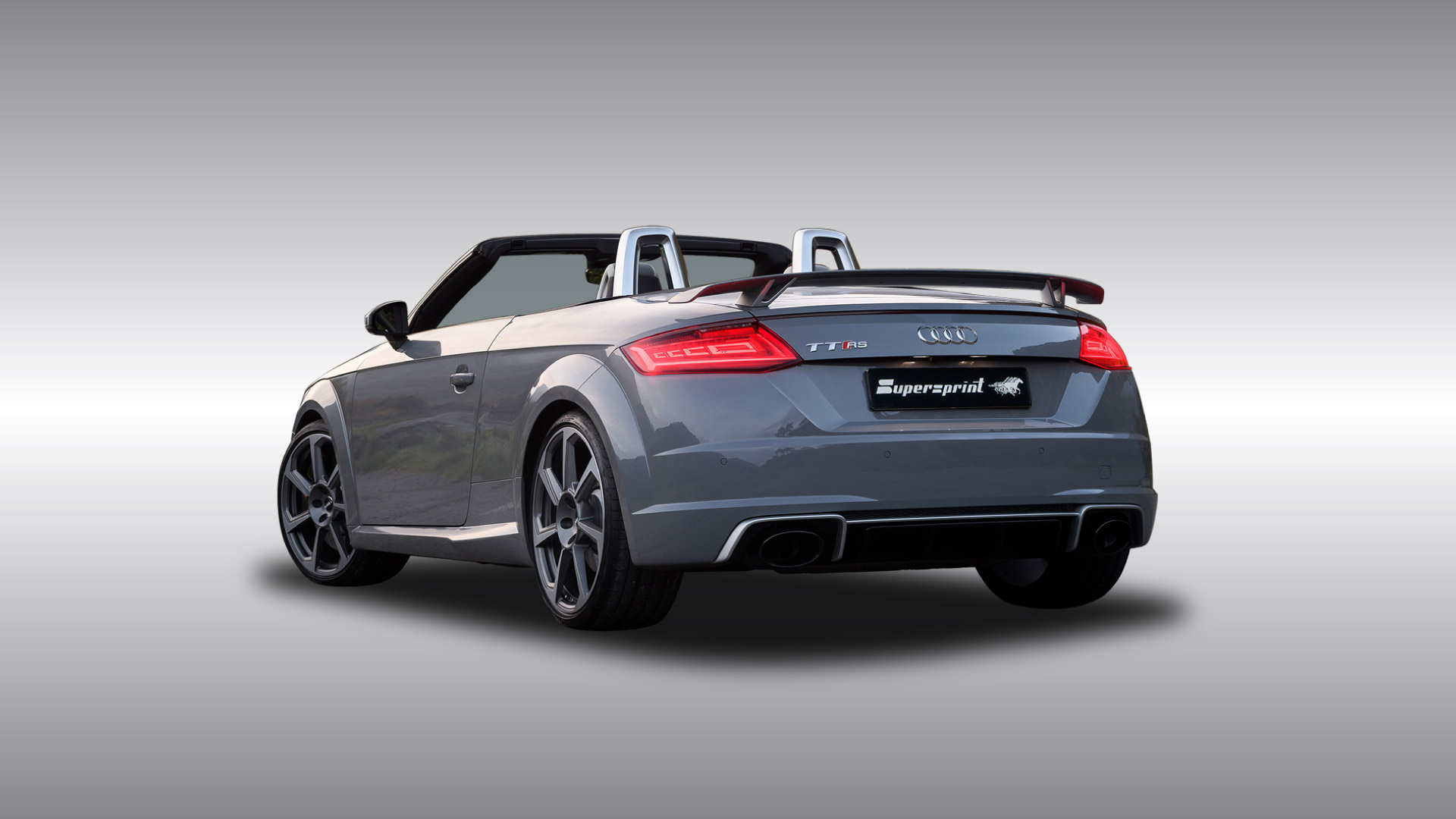 Supersprint Auspuff für AUDI TT RS QUATTRO Roadster 2.5 TFSI (400 PS) 2017 -> (mit klappe)