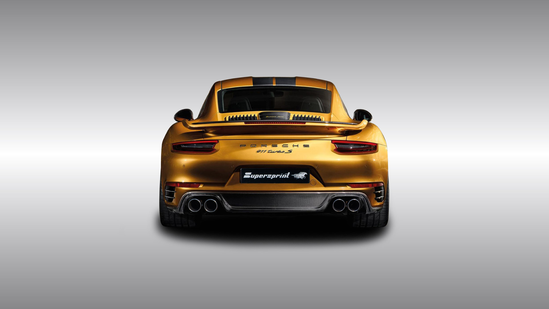 Supersprint Auspuff für PORSCHE 991 Turbo S Exclusive Series 3.8i (607 Hp) 2017 ->