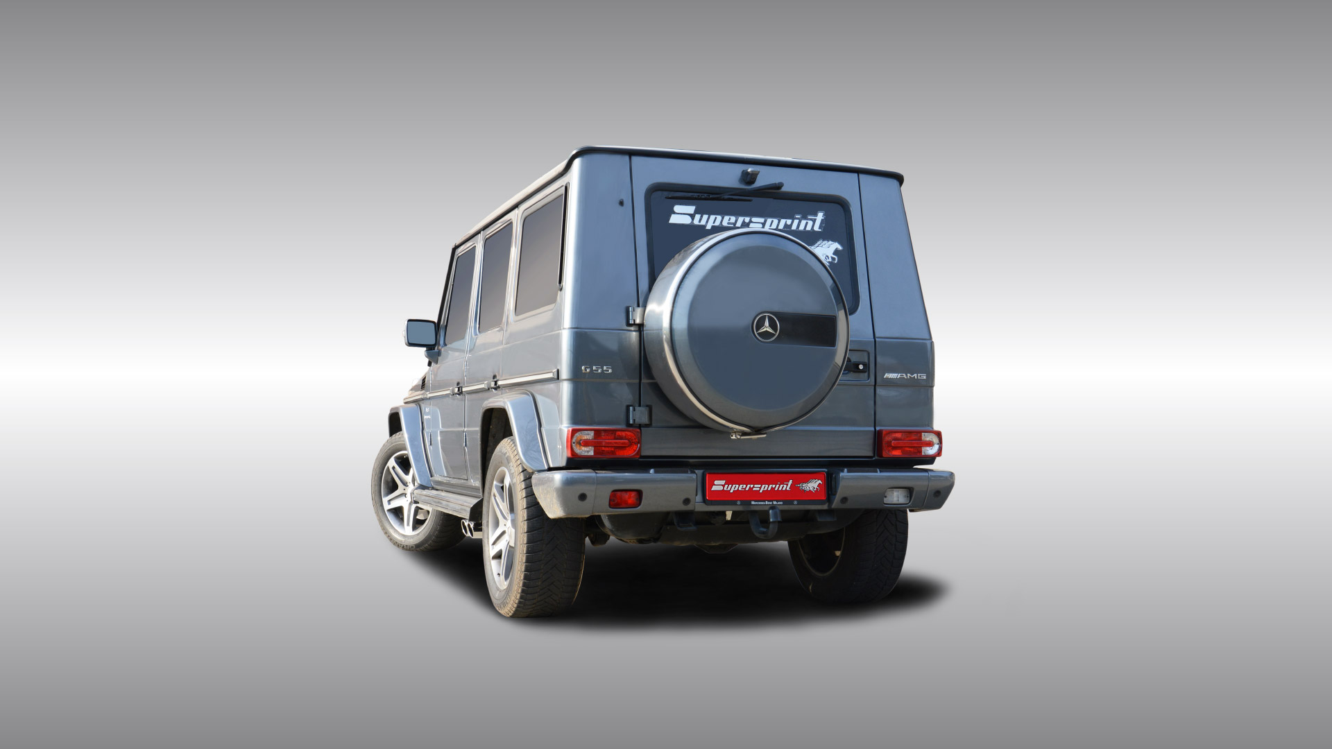 Supersprint Auspuff für MERCEDES W463 (4-door) G55 AMG V8 Kompressor 2004 -> 2012