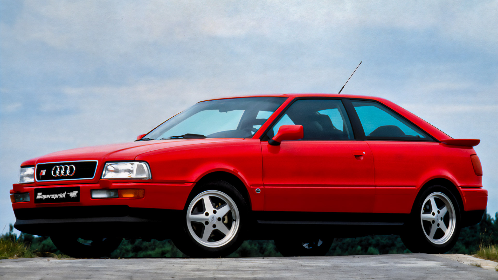 Supersprint Auspuff für AUDI Coupè S2 Quattro 2.2i Turbo (220 PS) '90 -> '92