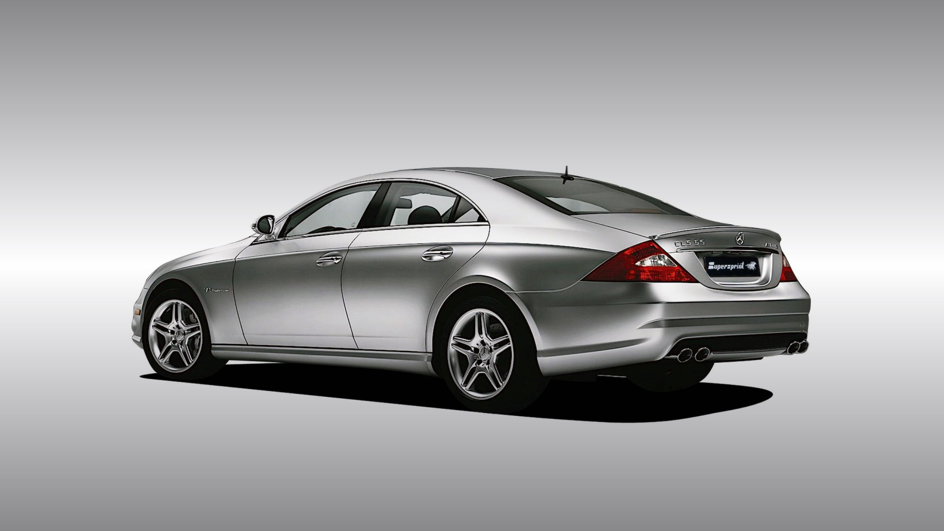 Supersprint Auspuff für MERCEDES C219 CLS 55 AMG V8 (M113 5.5L - 476 PS) '04 -> '06