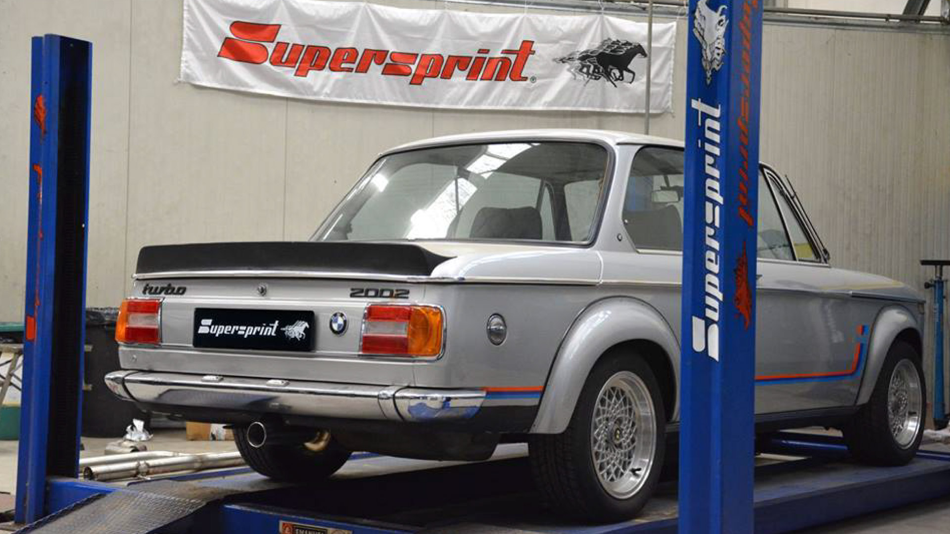  Supersprint Auspuff für BMW 02er 2002 Turbo '73 -> '75