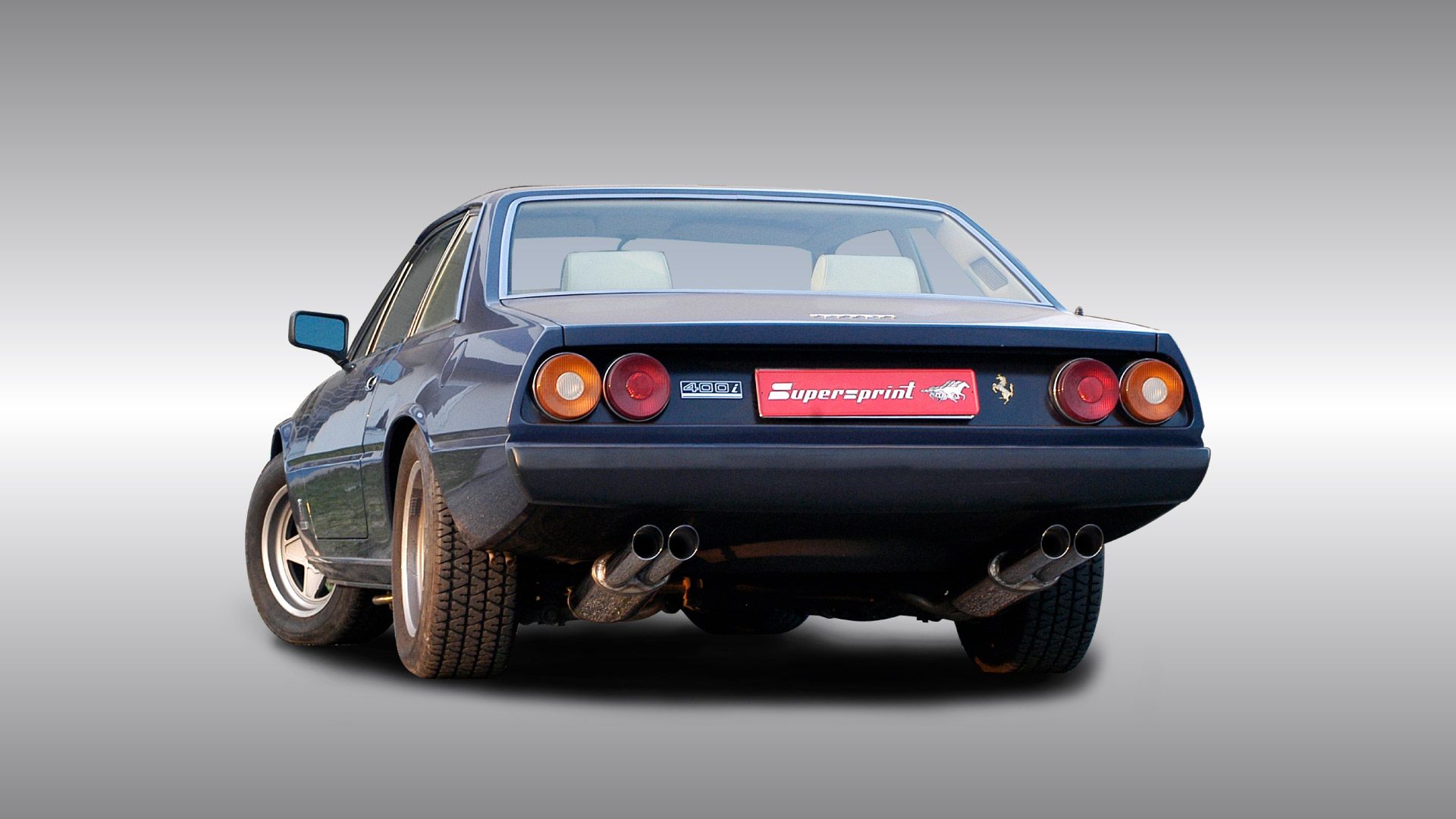 Supersprint Auspuff für FERRARI 400 GT '76 -> '79 - FERRARI 400i '79 -> '85