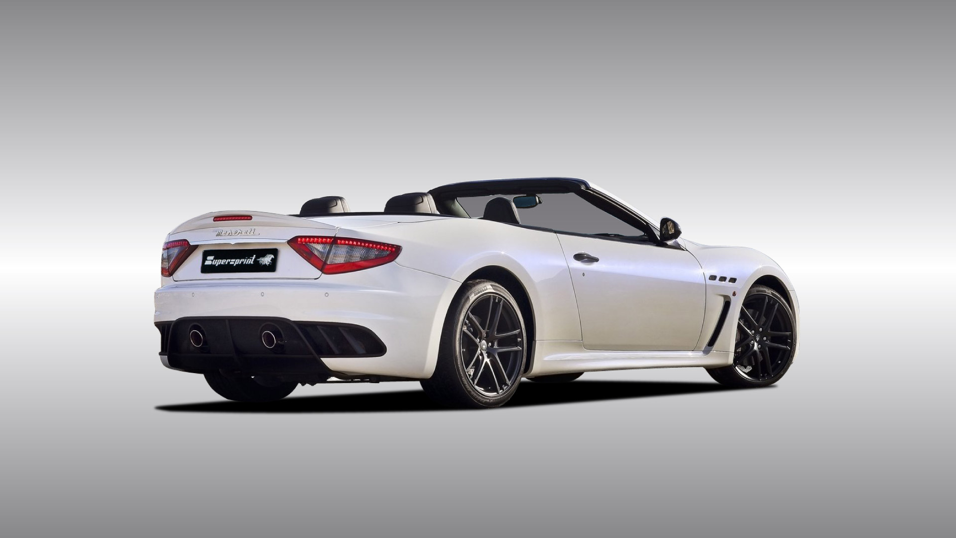 Supersprint Auspuff für MASERATI GranCabrio MC 4.7i V8 (460 PS) 2013 ->