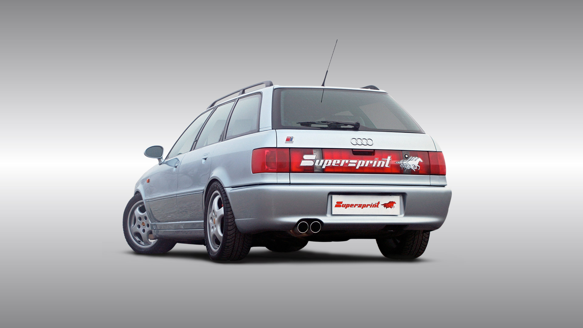 Supersprint Auspuff für AUDI RS2 Avant 2.2i Turbo Quattro (315 PS) '94 -> '96