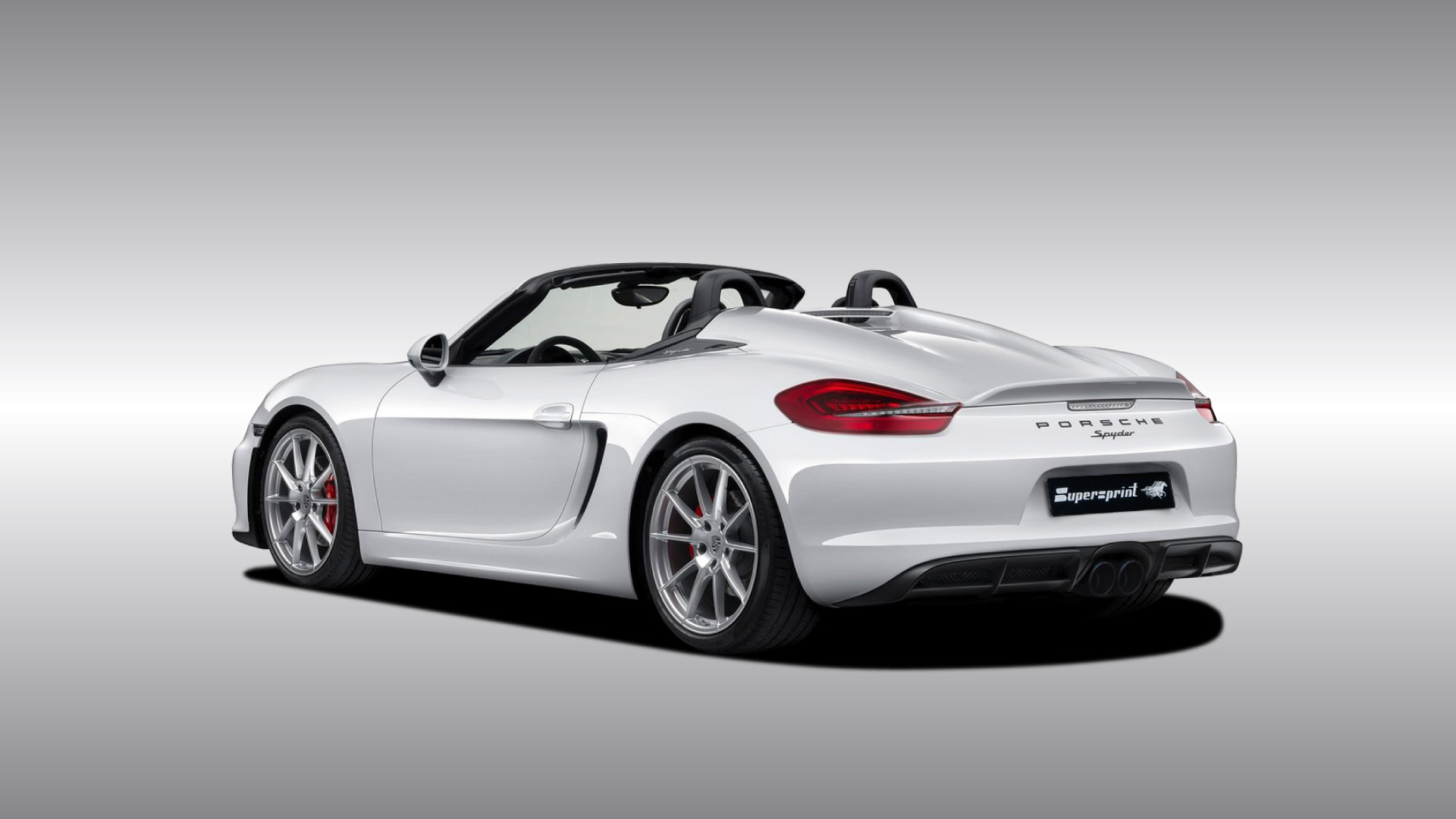 Supersprint Auspuff für PORSCHE 981 BOXSTER Spyder 3.8i (375 PS) 2015 -> 2016