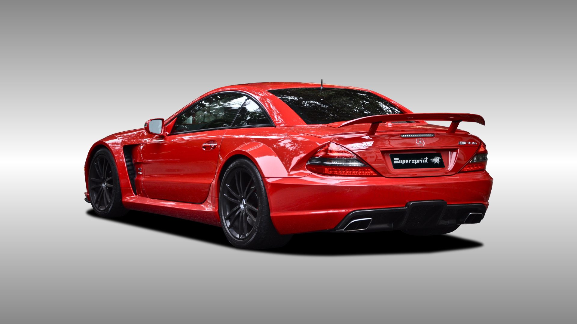 Supersprint Auspuff für MERCEDES R230 SL 65 AMG Black Series V12 Bi-Turbo '08 -> '09 (670 PS)