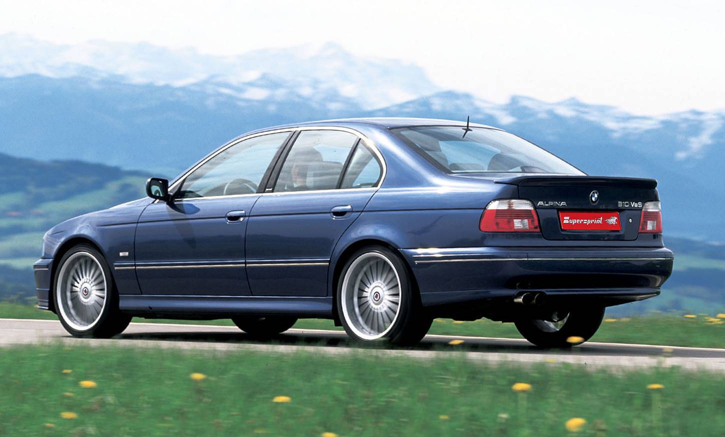 Supersprint Auspuff für ALPINA B10 (E39 Limousine + Touring) 4.8i V8 (M62 - 375 PS) '02 -> '03