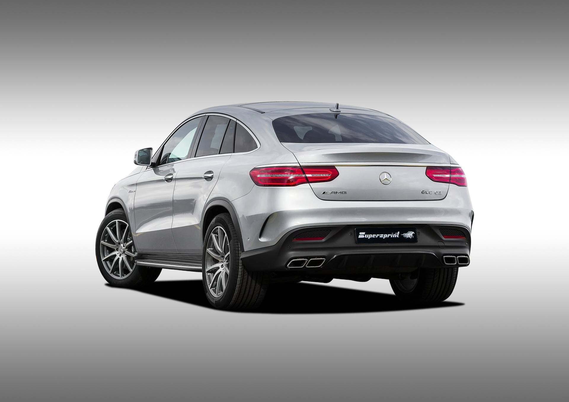 Supersprint Auspuff für MERCEDES C292 GLE 63 AMG Coupè 5.5i Bi-Turbo V8 (557 PS) '15 ->
