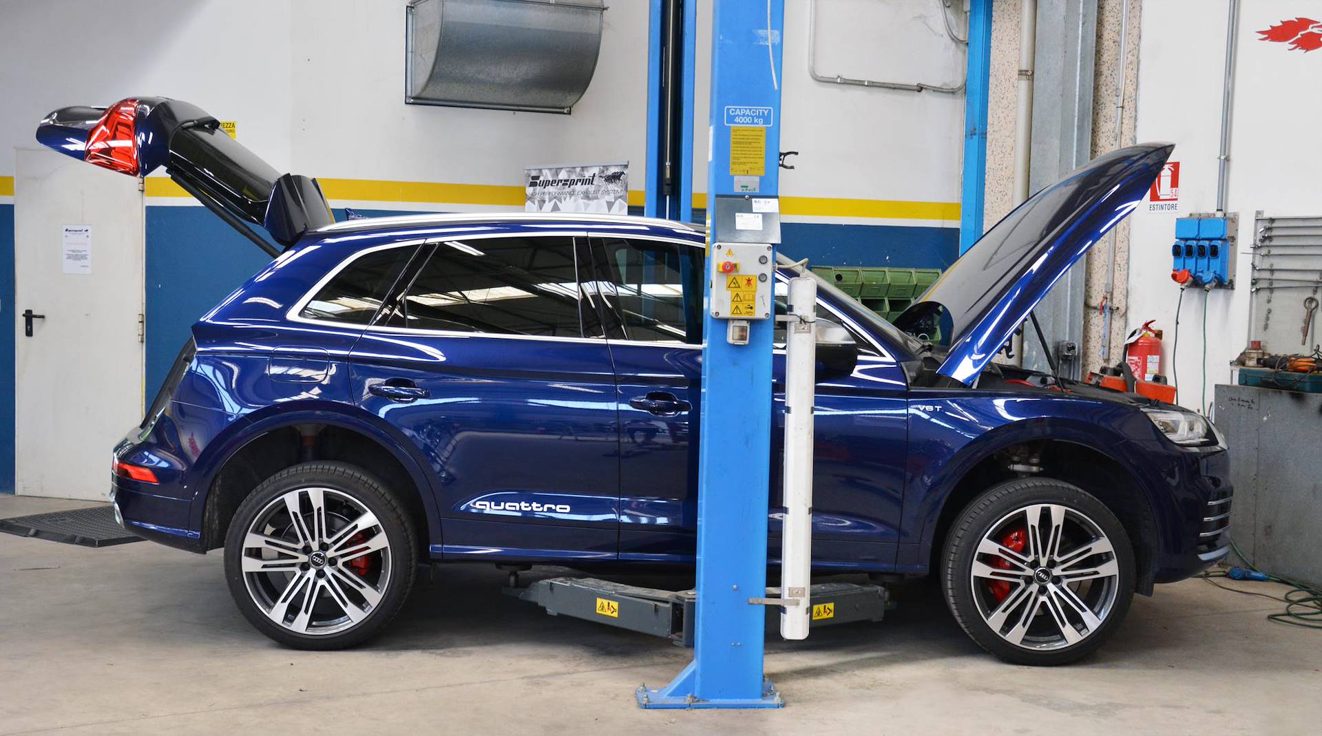 Supersprint Auspuff für Audi SQ5 2018 ->