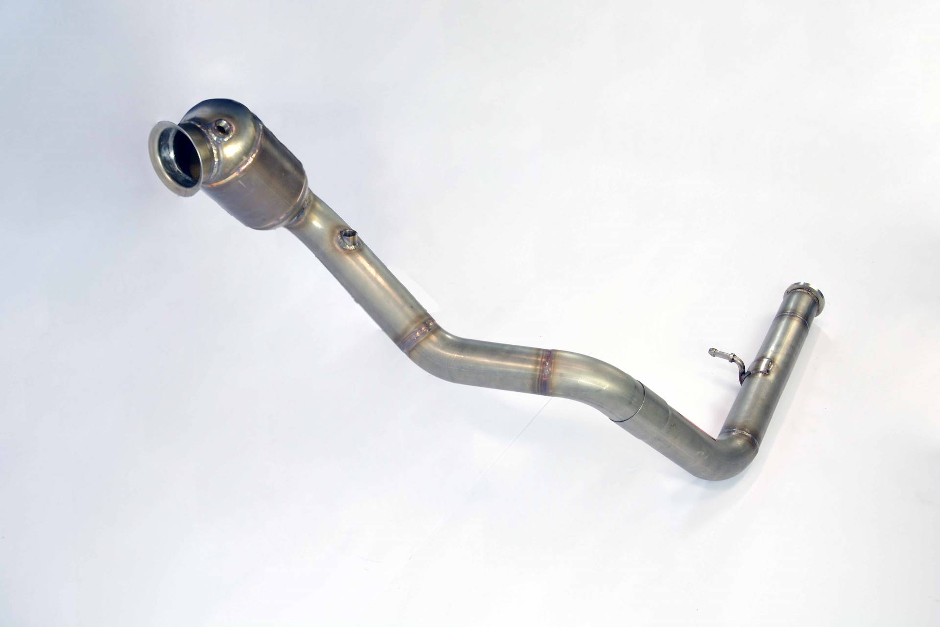 Downpipe Links + Hauptkatalysator (RHD - LHD) 