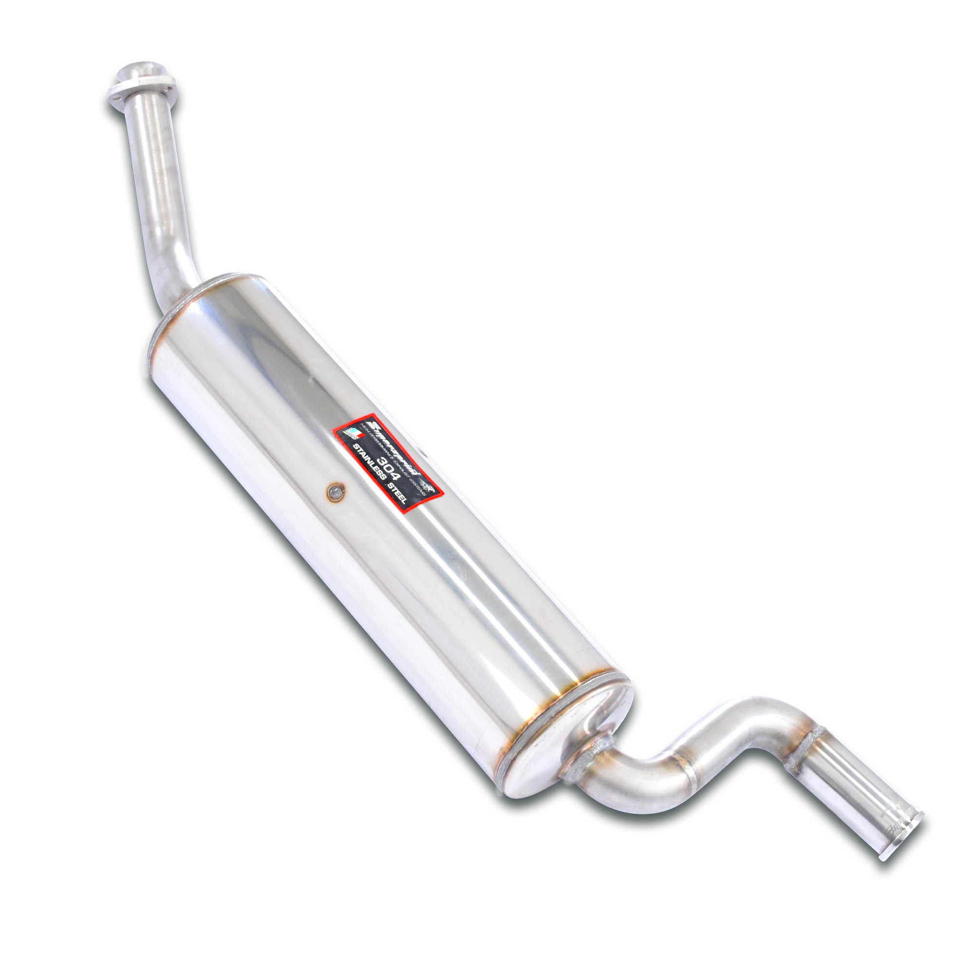 Rear exhaust O54 S-Bend