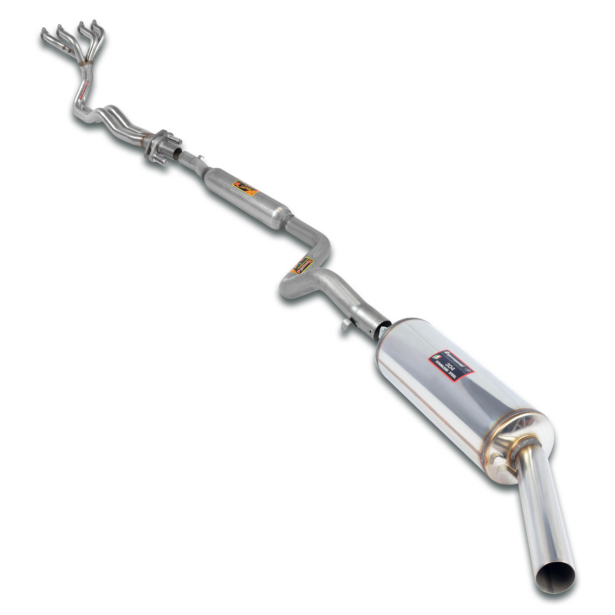 Sport performance package - B 4-2-1 Oversize Ø50mm With E.E.C. homologation