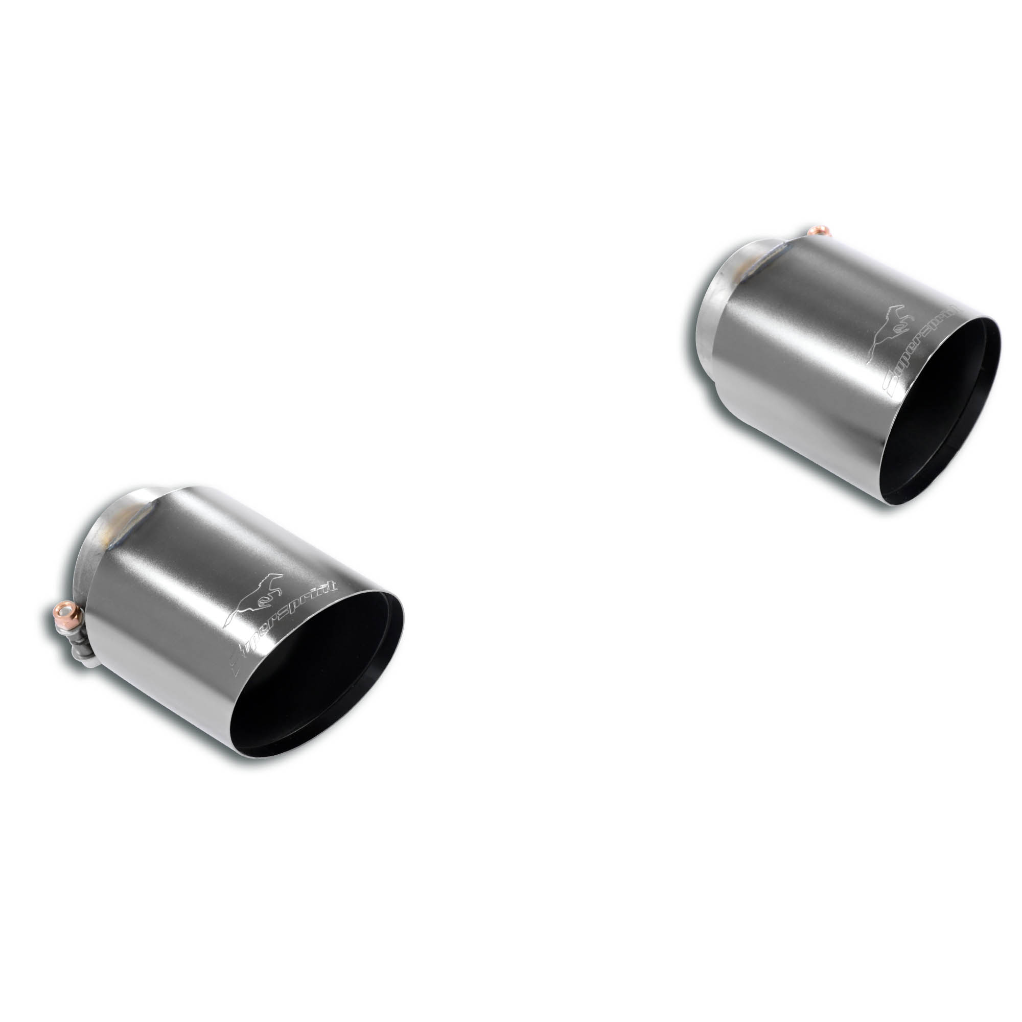 Kit sorties Race-Gun Metal Grey Droite O100 - Gauche O100