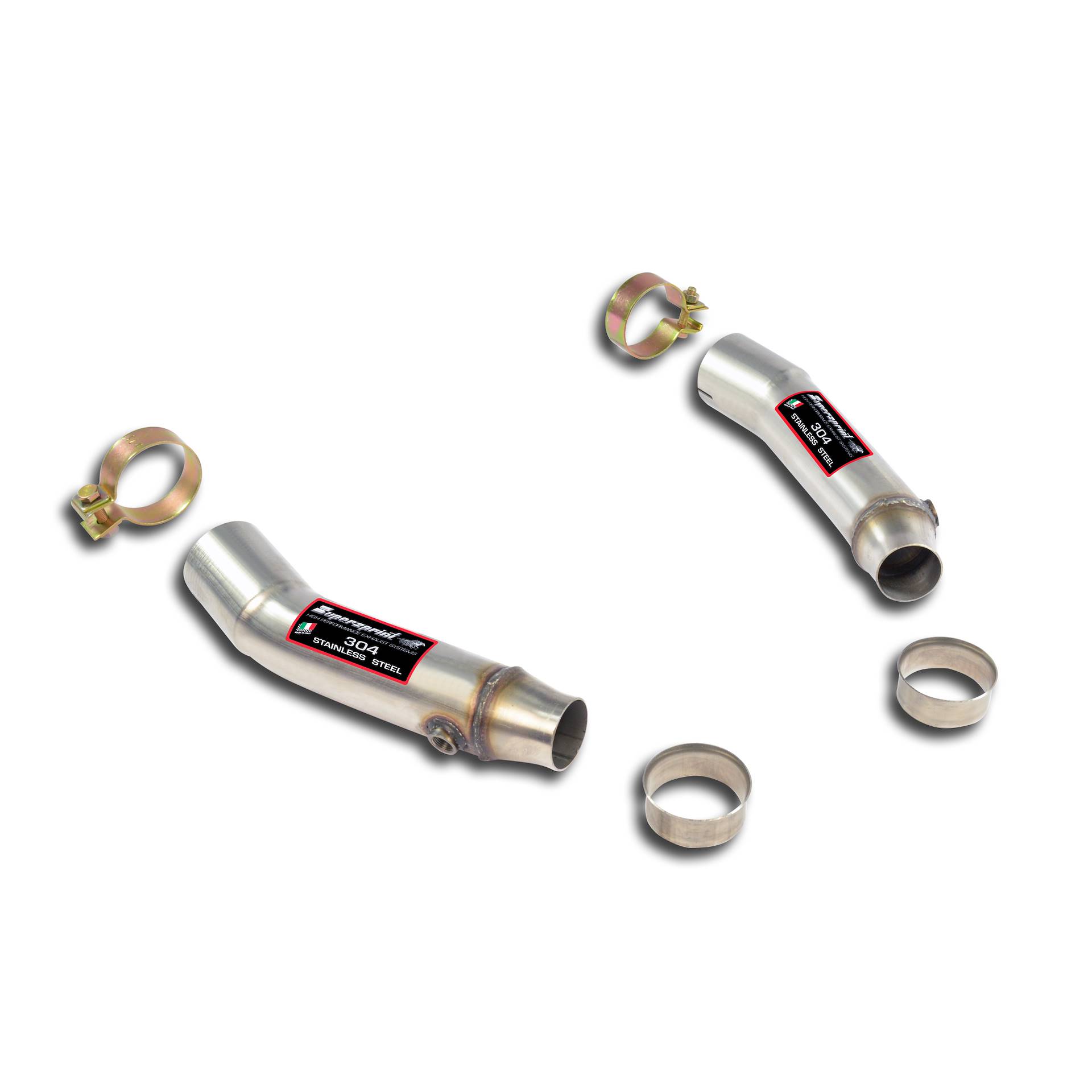Connecting pipes kit (For OEM kat) Weld on connection