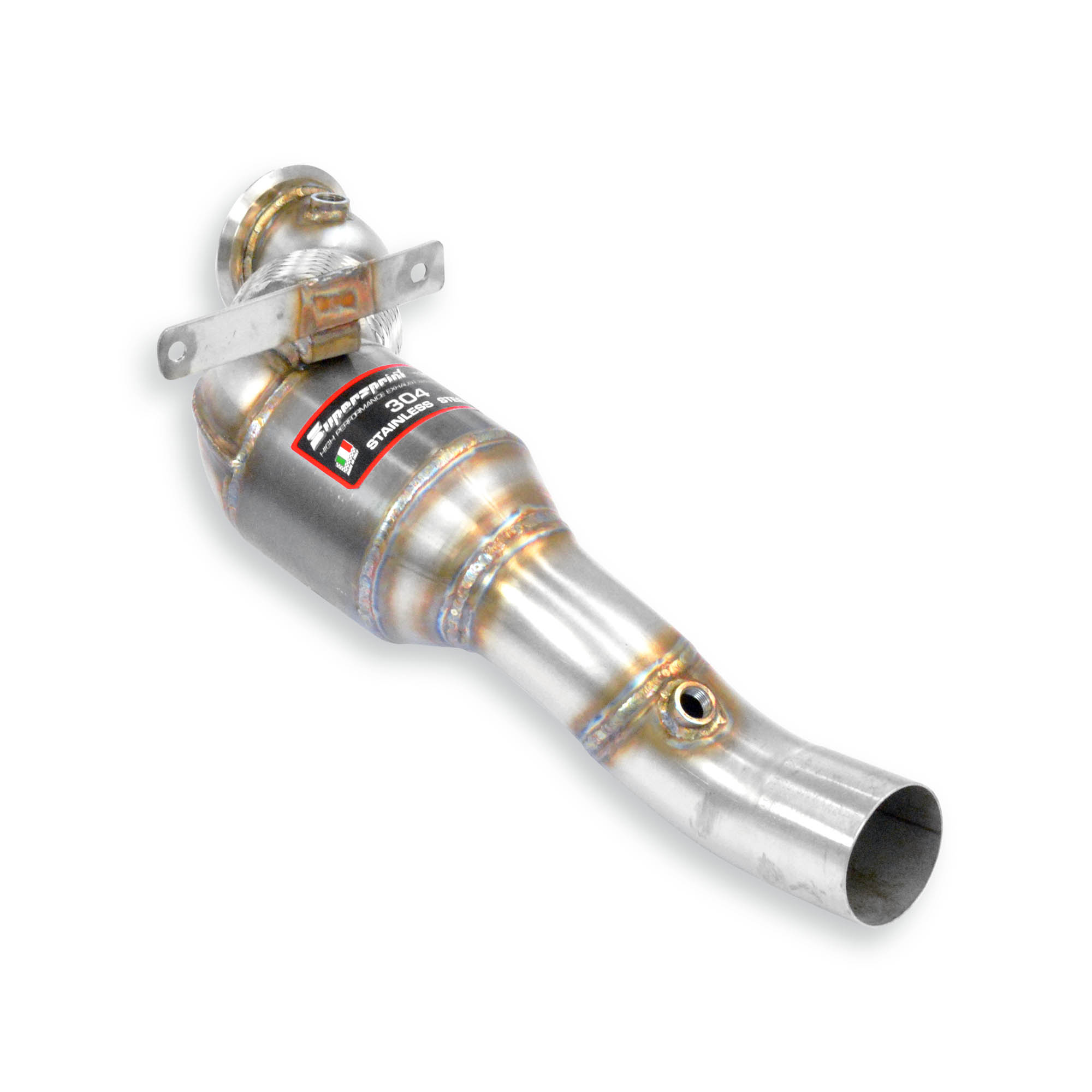 Downpipe Droite avec Catalyseur métallique  