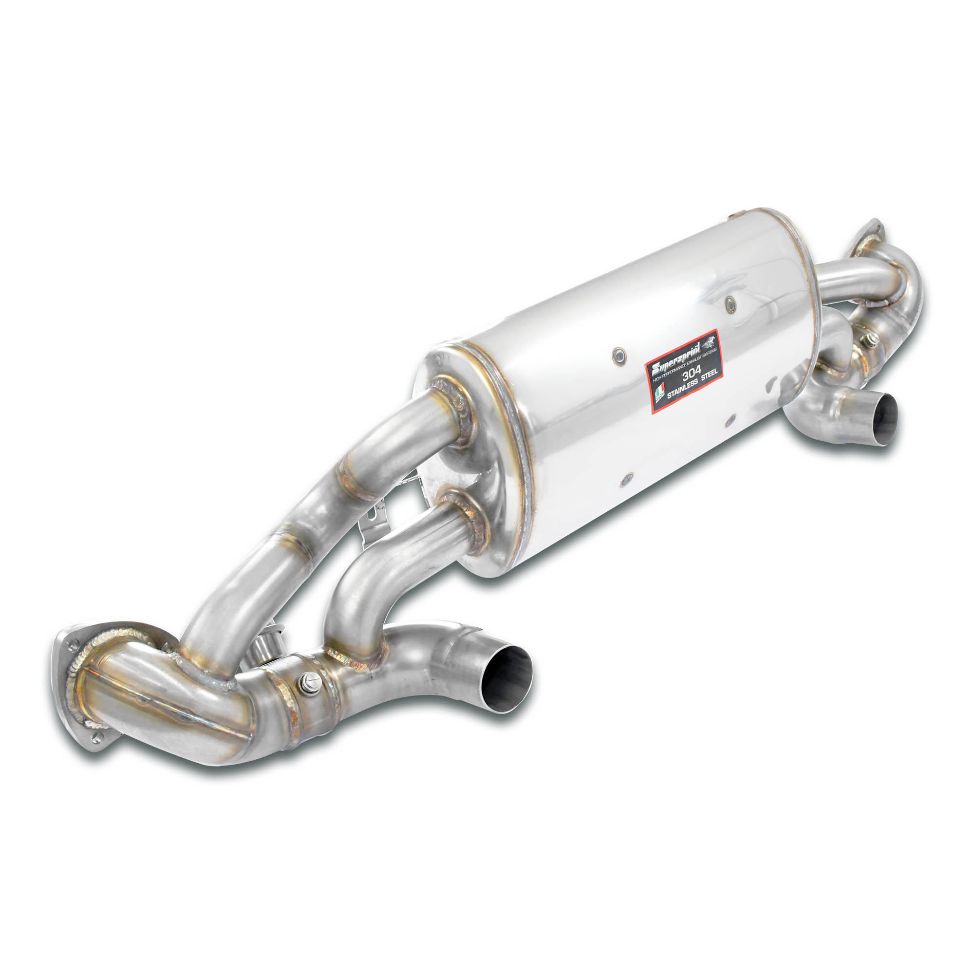 Rear exhaust right - left with valves For the stock tips
