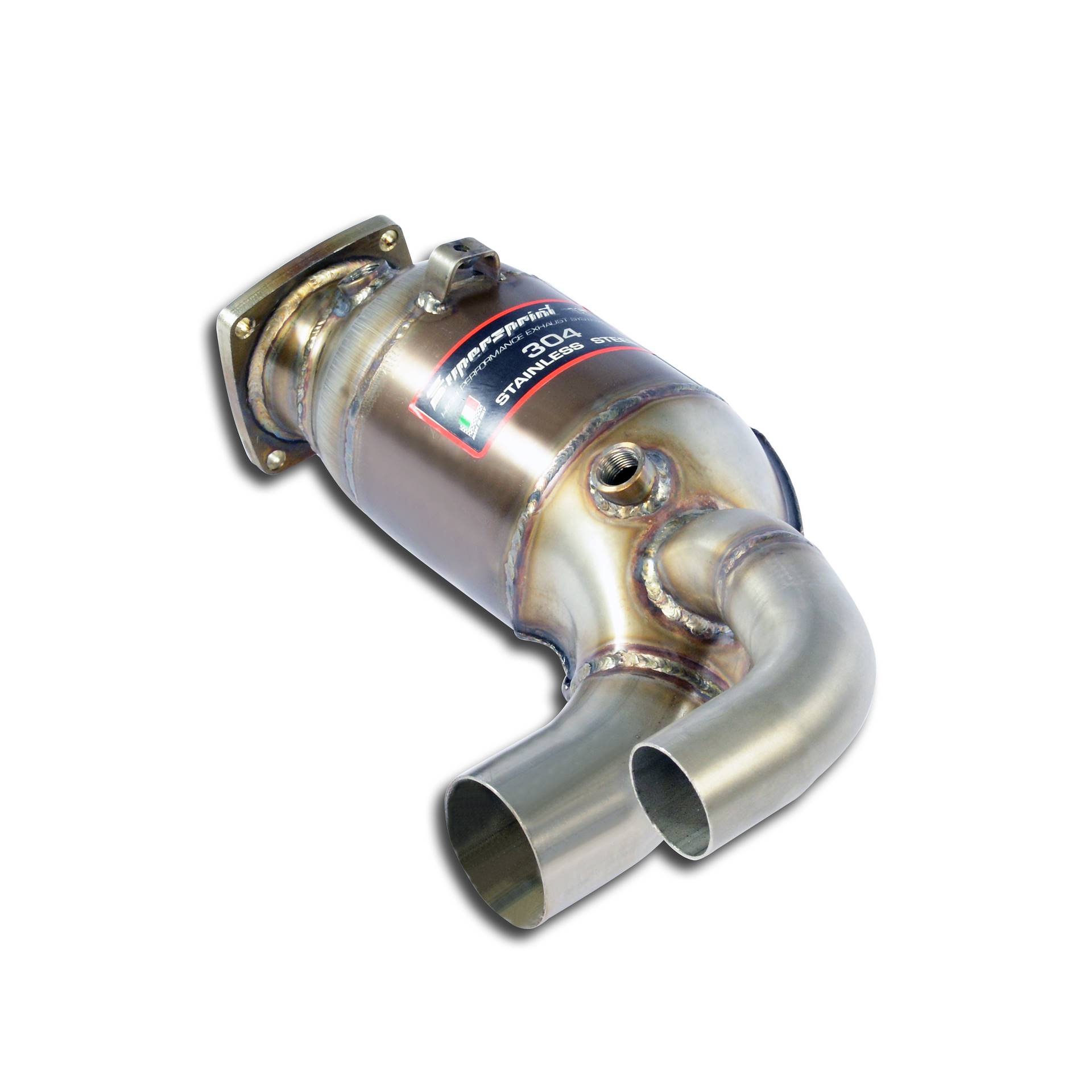 Front exhaust right with Metallic catalytic 100CPSI 