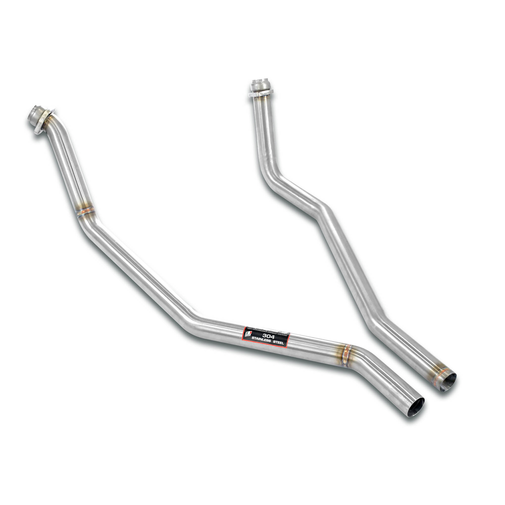 Downpipekit Rechts - Links für die Serien Fächerkrümmer
