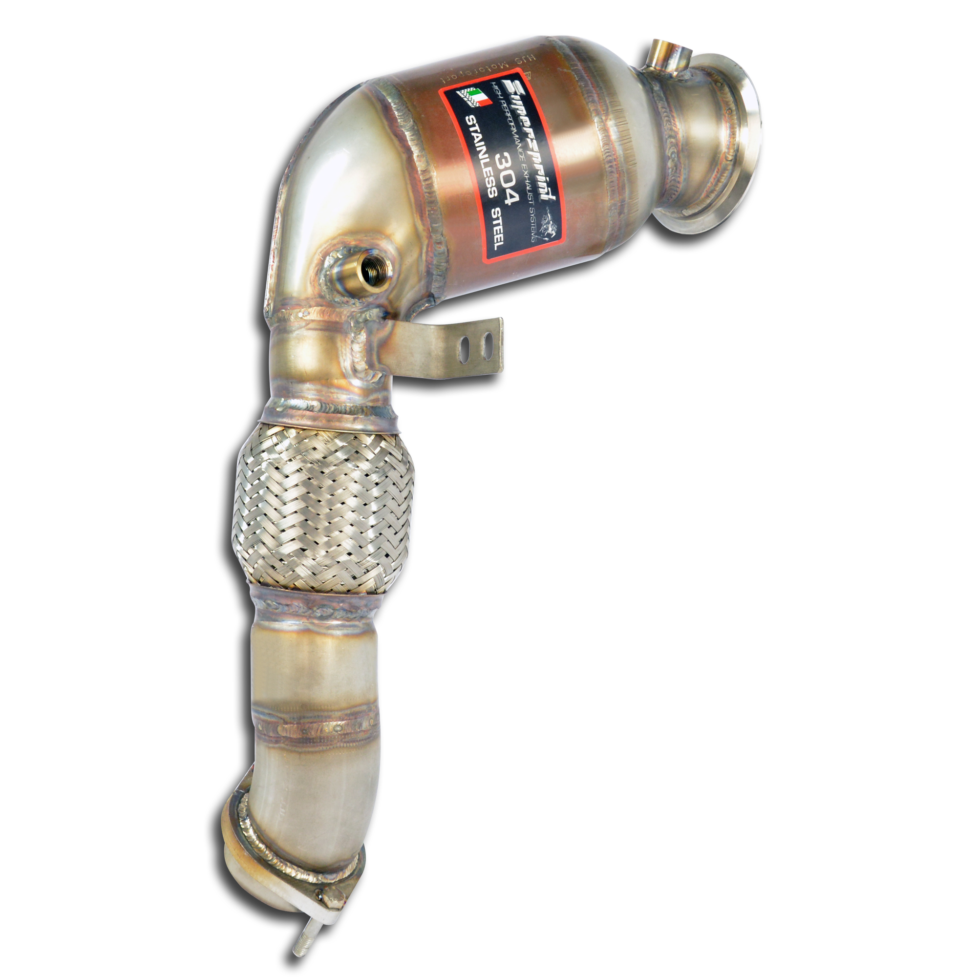 Turbo downpipe kit +  Metallic catalytic Right