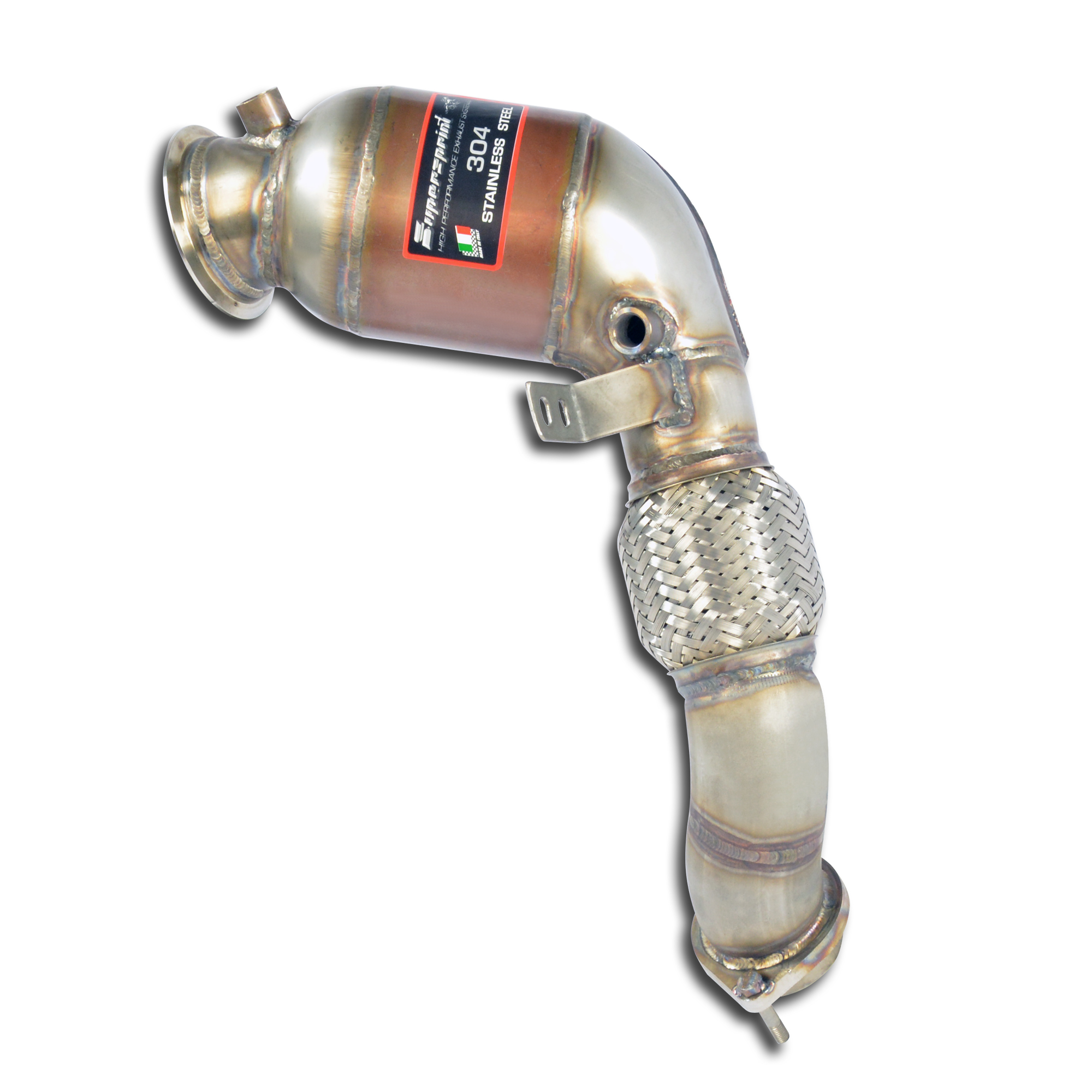 Turbo downpipe kit +  Metallic catalytic Left