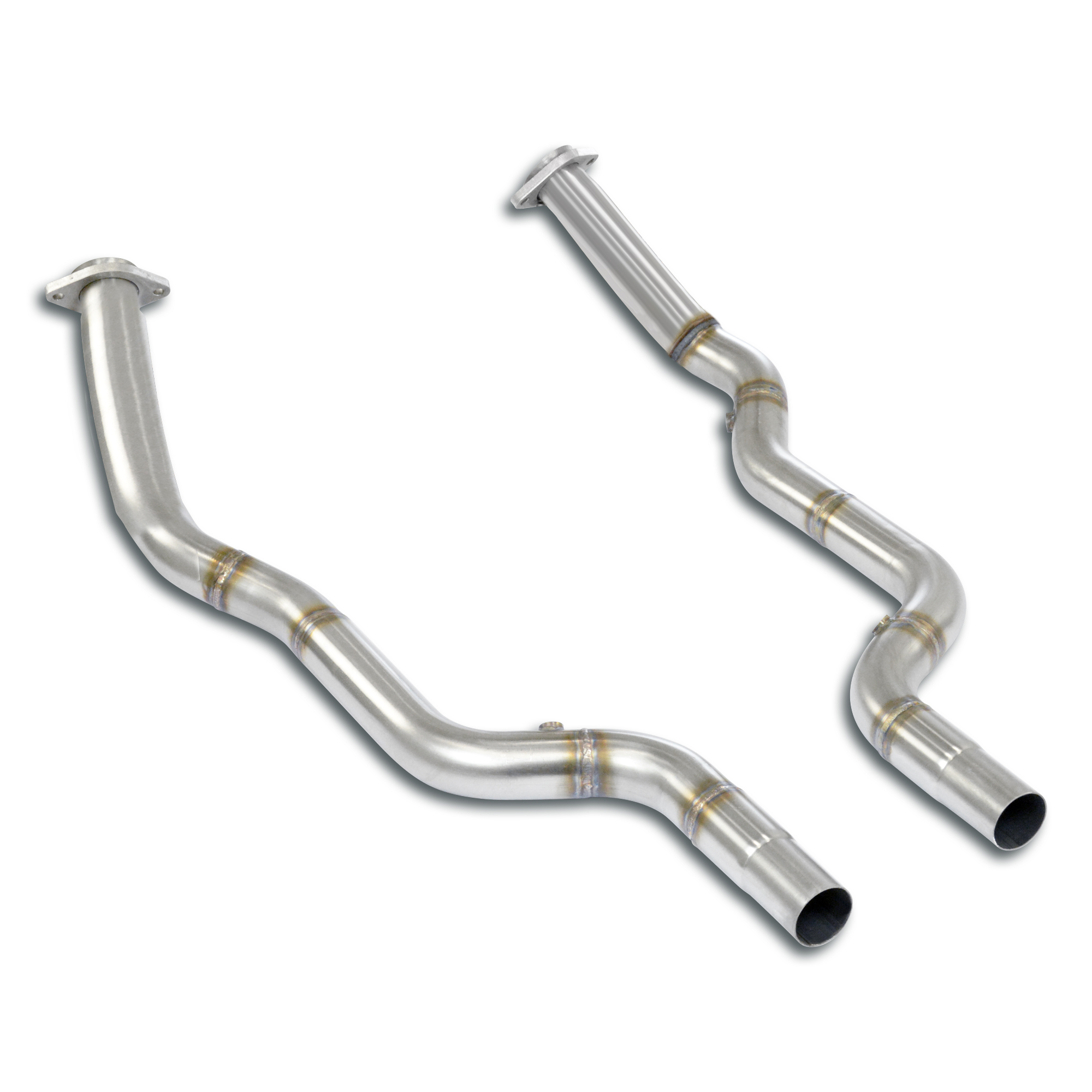 Downpipe kit Right - Left (Deletes the catalytic)